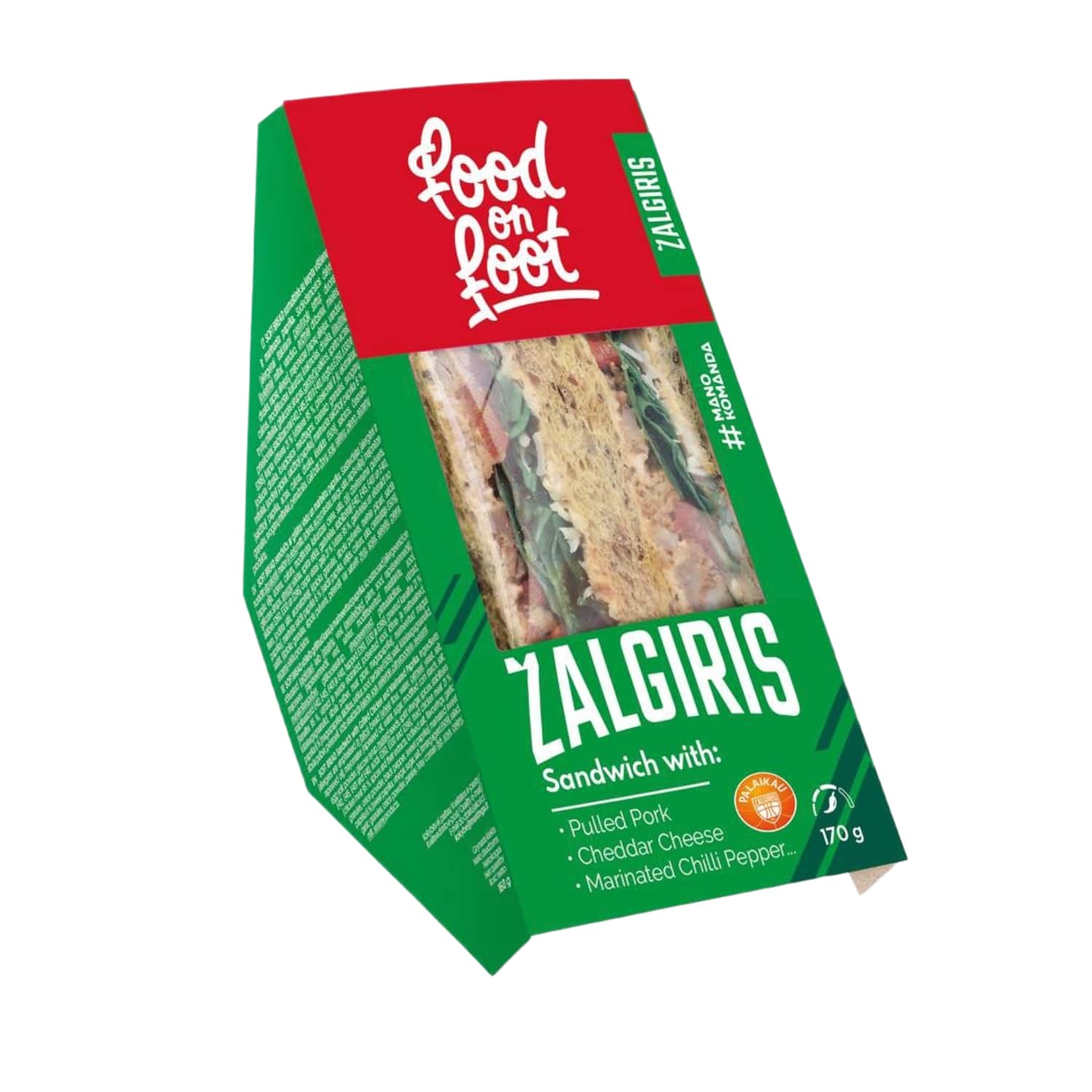 Rimi – akcija / nuolaida: Sumuštinis ŽALGIRIS su plėš. kiaul., 170 g