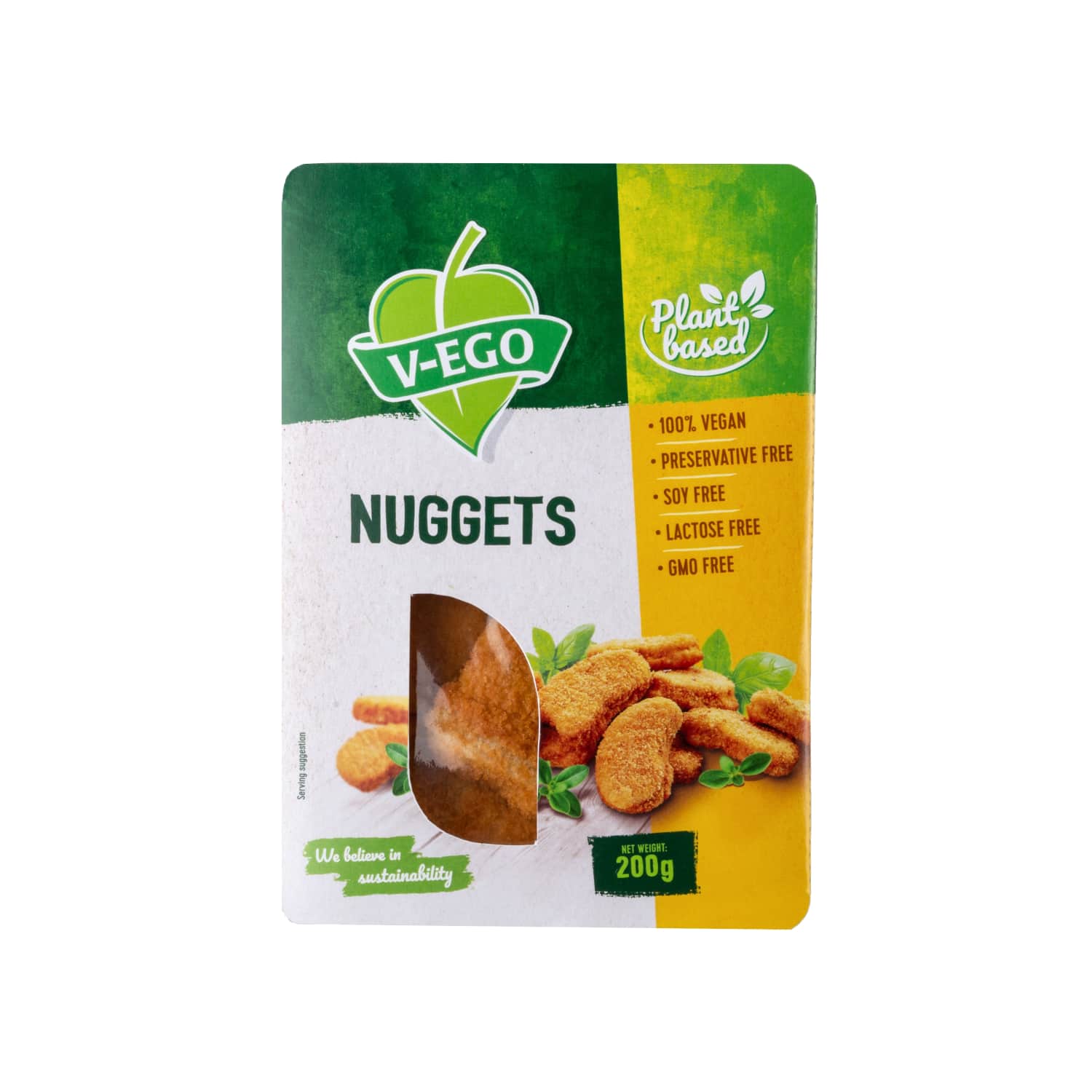 Taimsed nagitsad sügavkülmutatud V-Ego 200g