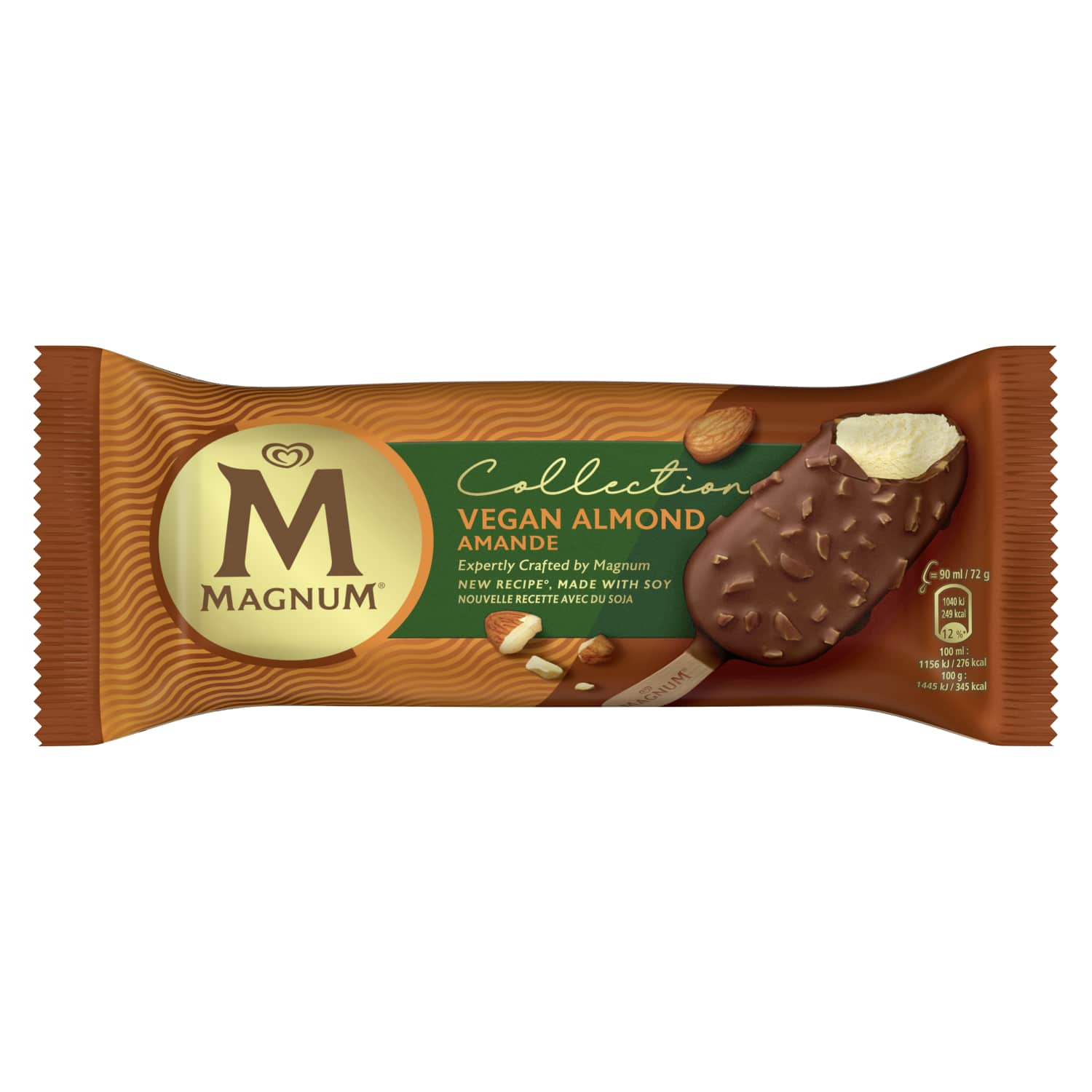 Saldējums Magnum Almond Vegan 90ml/72g