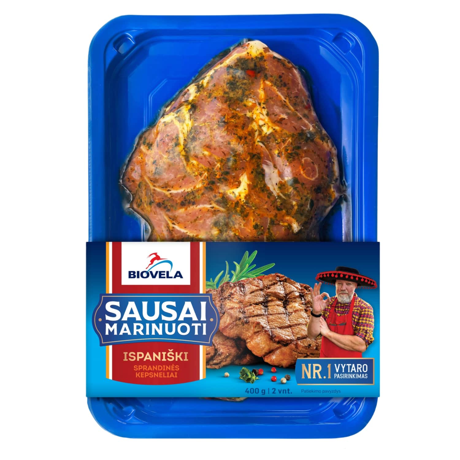 Mar. ISPANIŠKI kiaul. spr. kepsneliai, 400 g