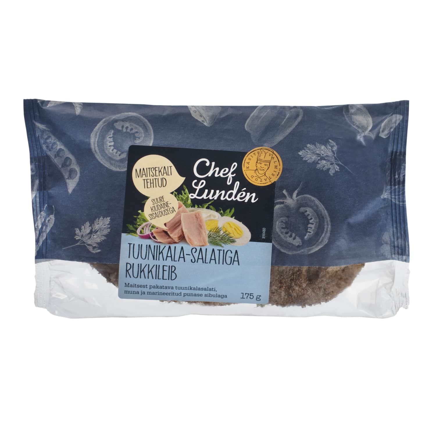 T.kala-sal. rukkileib Lunden Food 175g