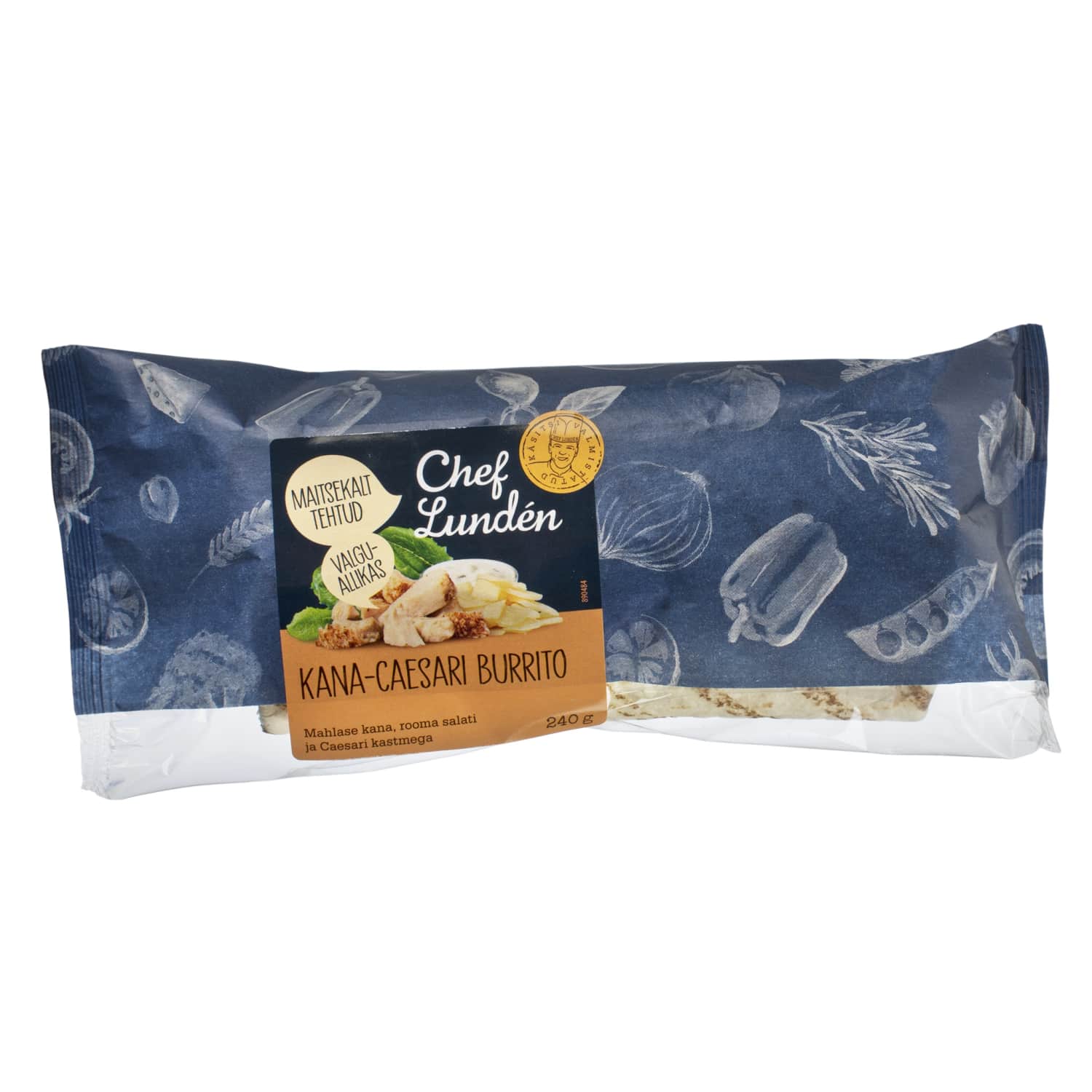 Kana-caesari burrito Lunden Food 240g