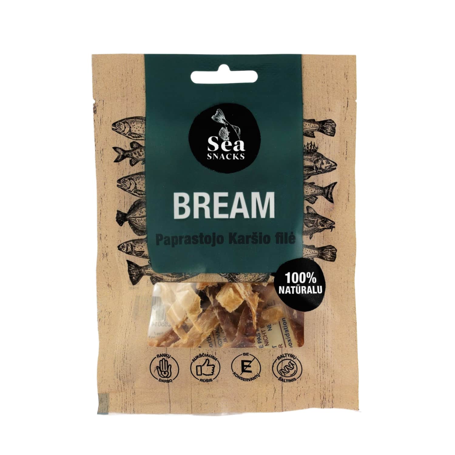 Vyt. karšio fllė juostelės SEA SNACKS, 30 g