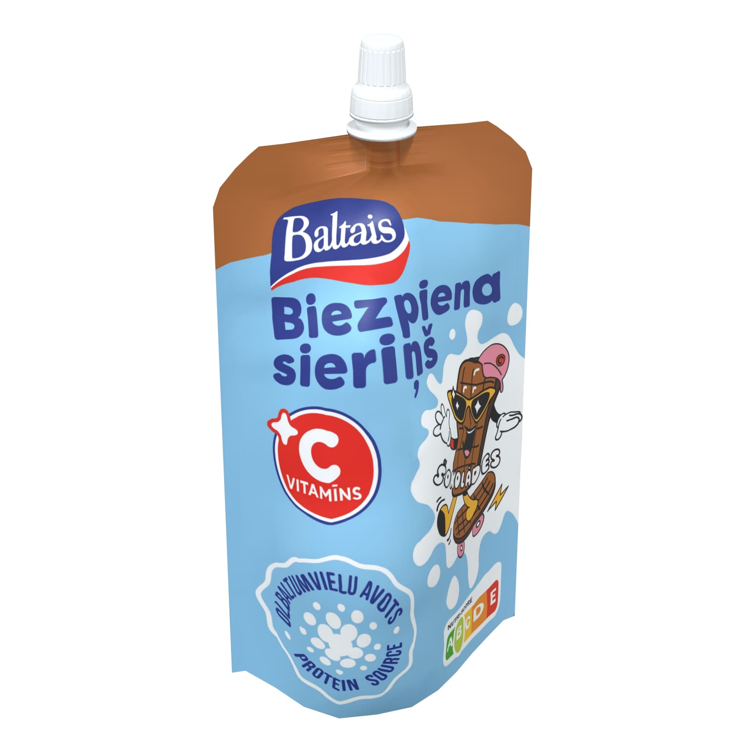 Biezpiena sieriņš Baltais šokolādes 100g