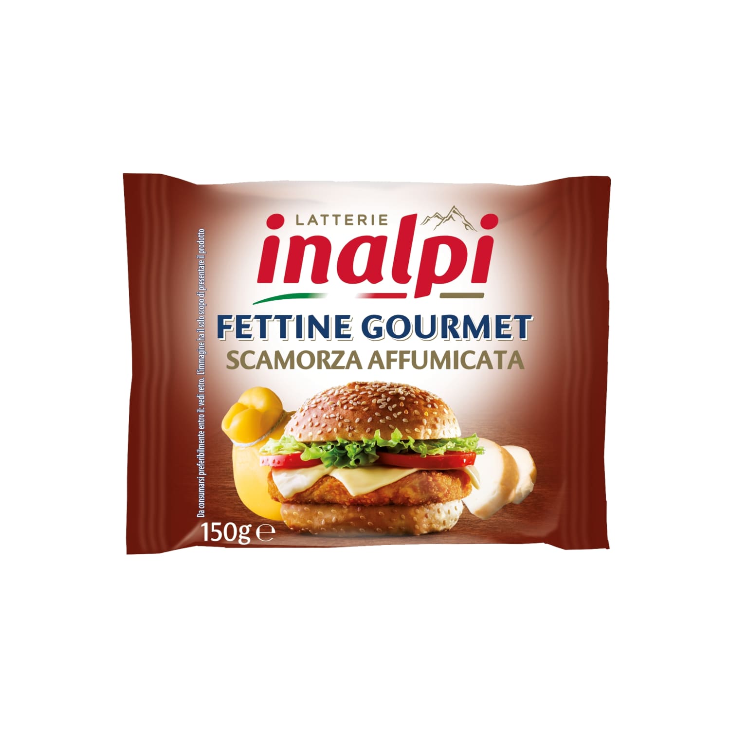 Kausēts siers Inalpi Scamorza 39% 150g