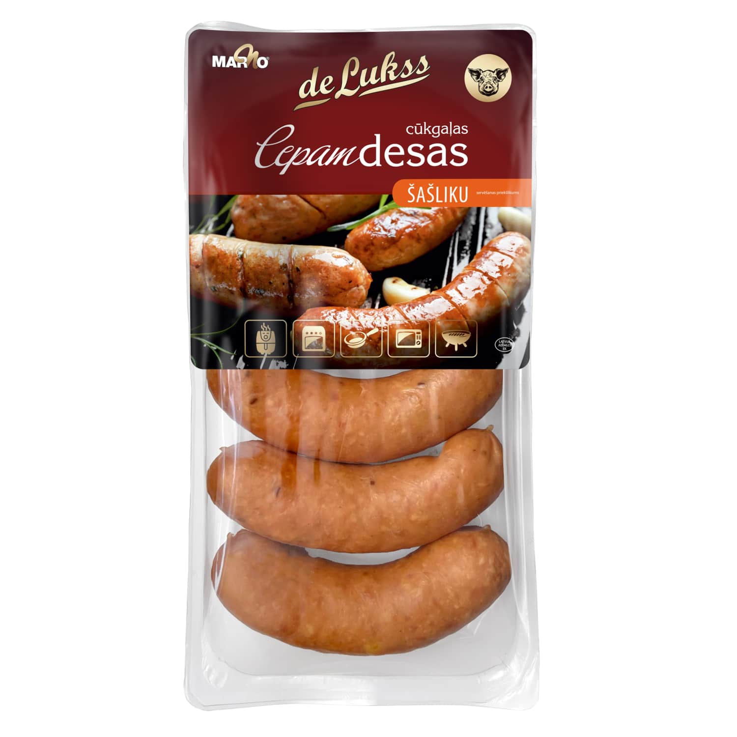 Cūkgaļas cepamdesas Marno De Lukss 320g