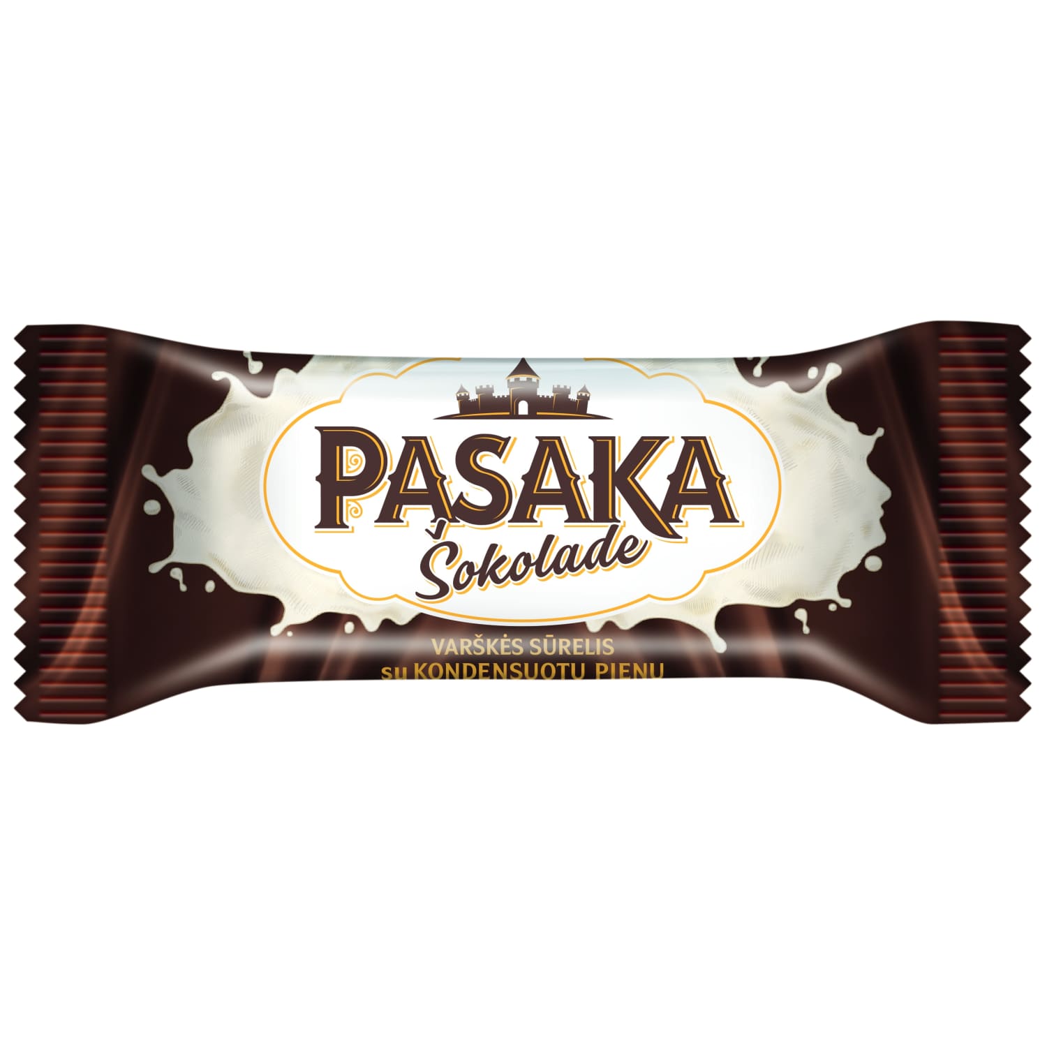 Varšk. sūrelis su kond. pienu PASAKA, 21%,40g