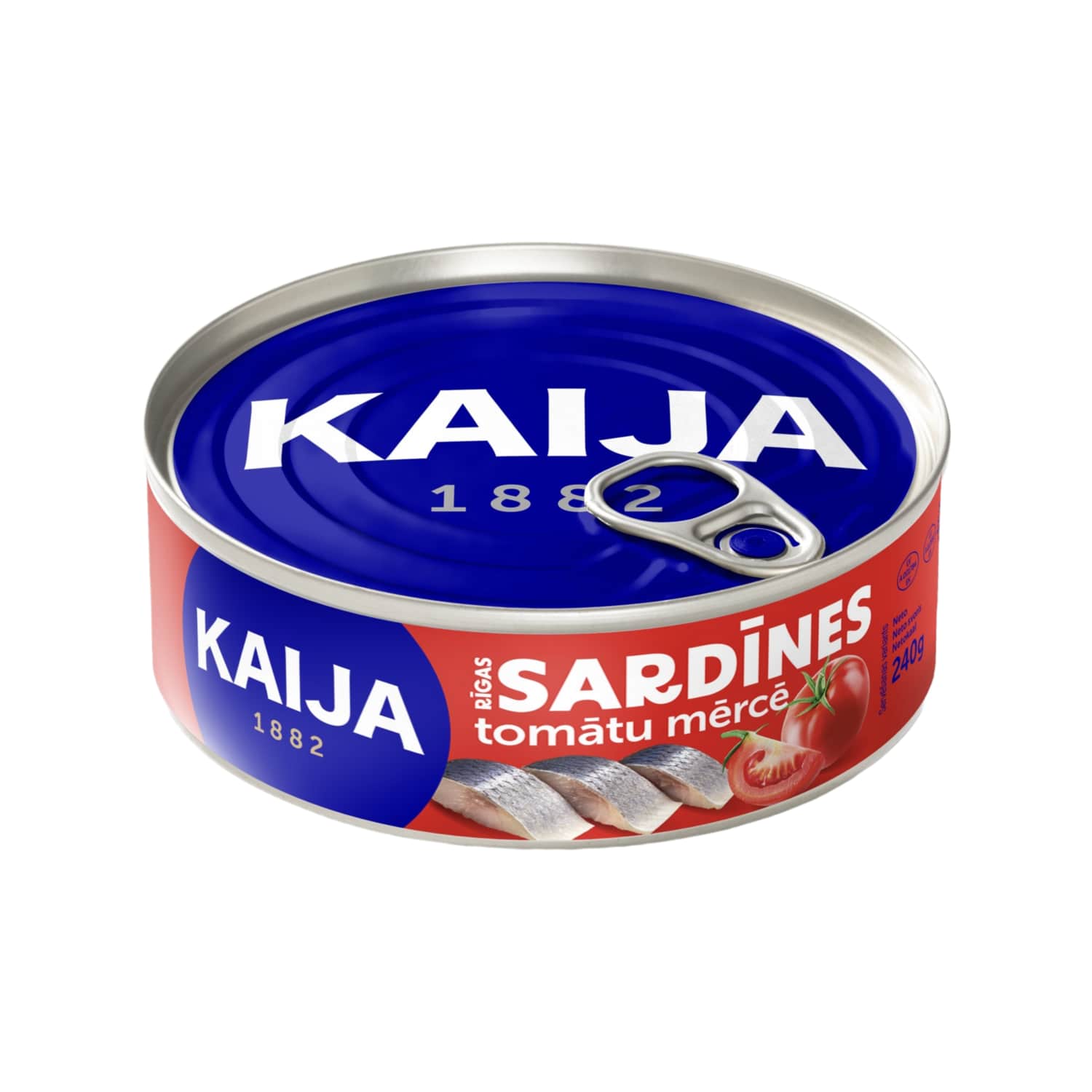 Sardīnes Kaija tomātu mērcē 240g