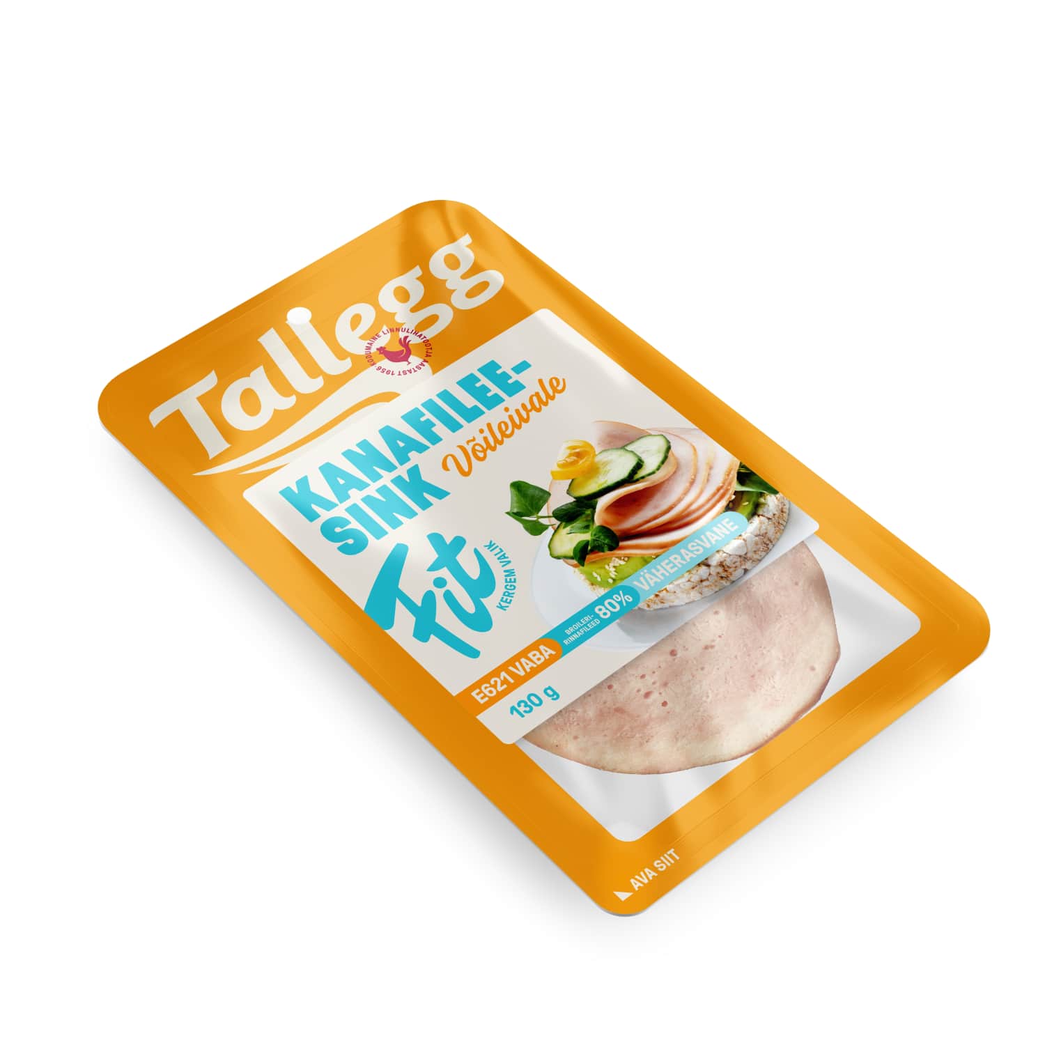 Kanafileesink Fit Tallegg 130g