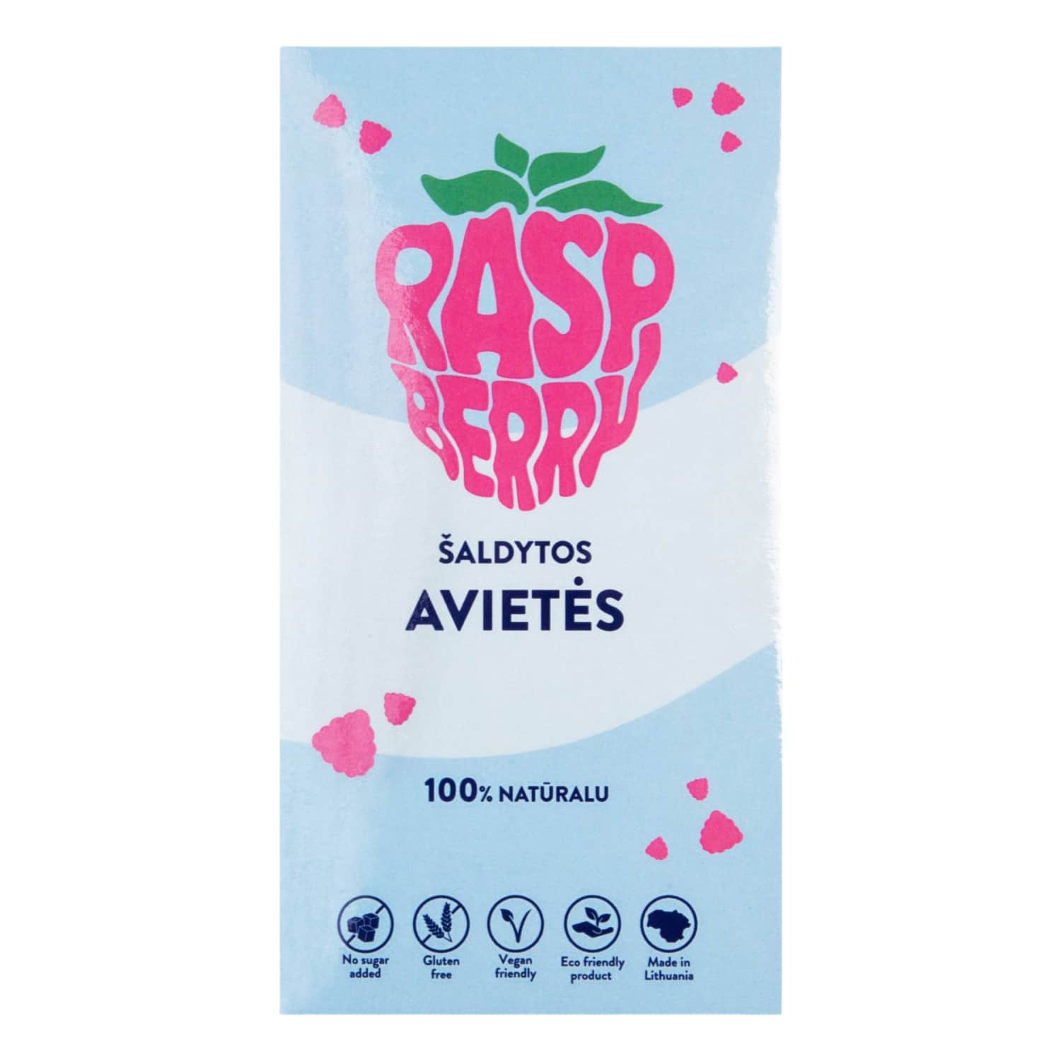 Šaldytos avietės BERIBU, 300 g