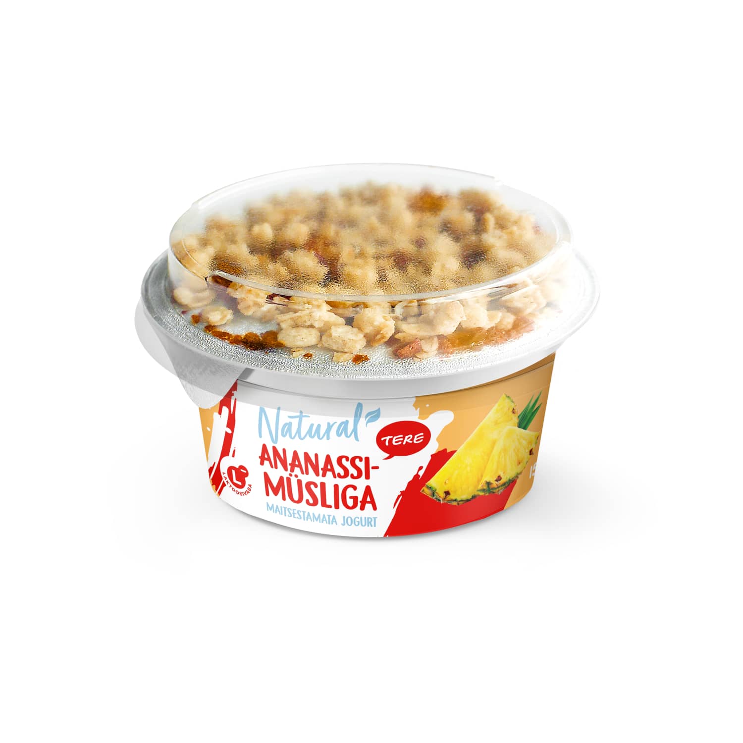 Jogurt ananassimüsli Tere Natural lak.v. 150g