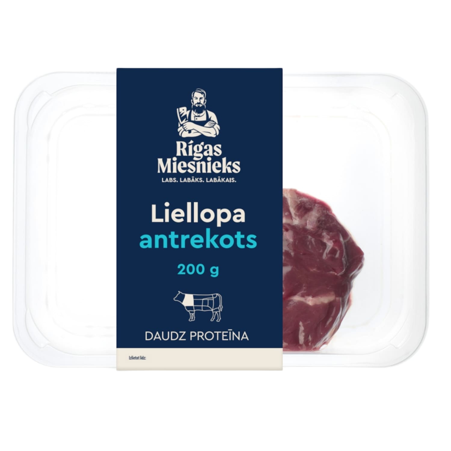 Liellopa antrekots Rīgas Miesnieks 200g