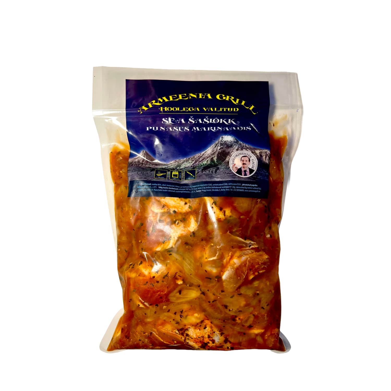 Šašlõkk punases marinaadis Armenia Grill kg