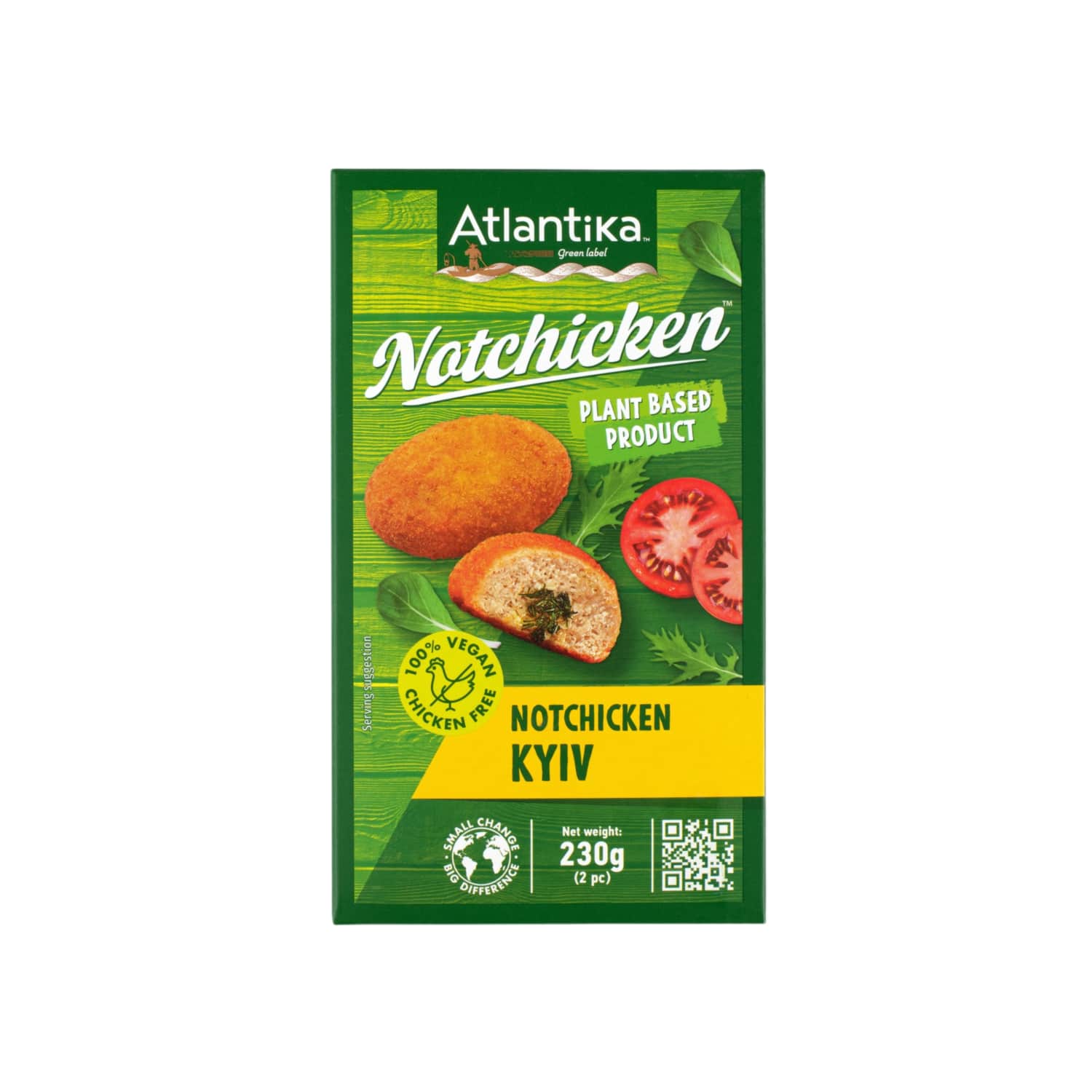 Aug. kilmės Kijevo kotletas NOTCHICKEN, 230 g