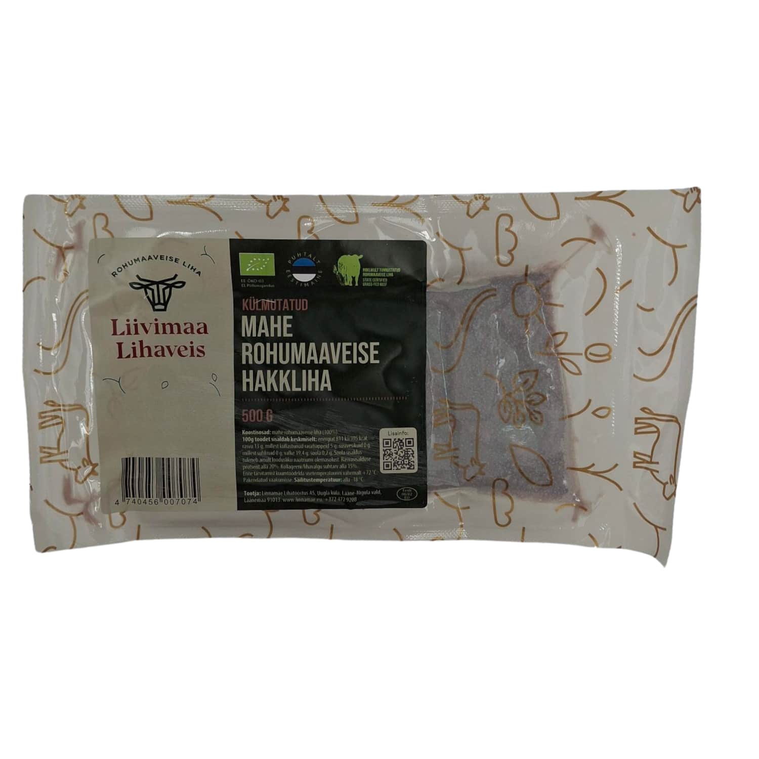 Mahe r.m.v. h.liha k. Liivimaa Lihaveis 500g