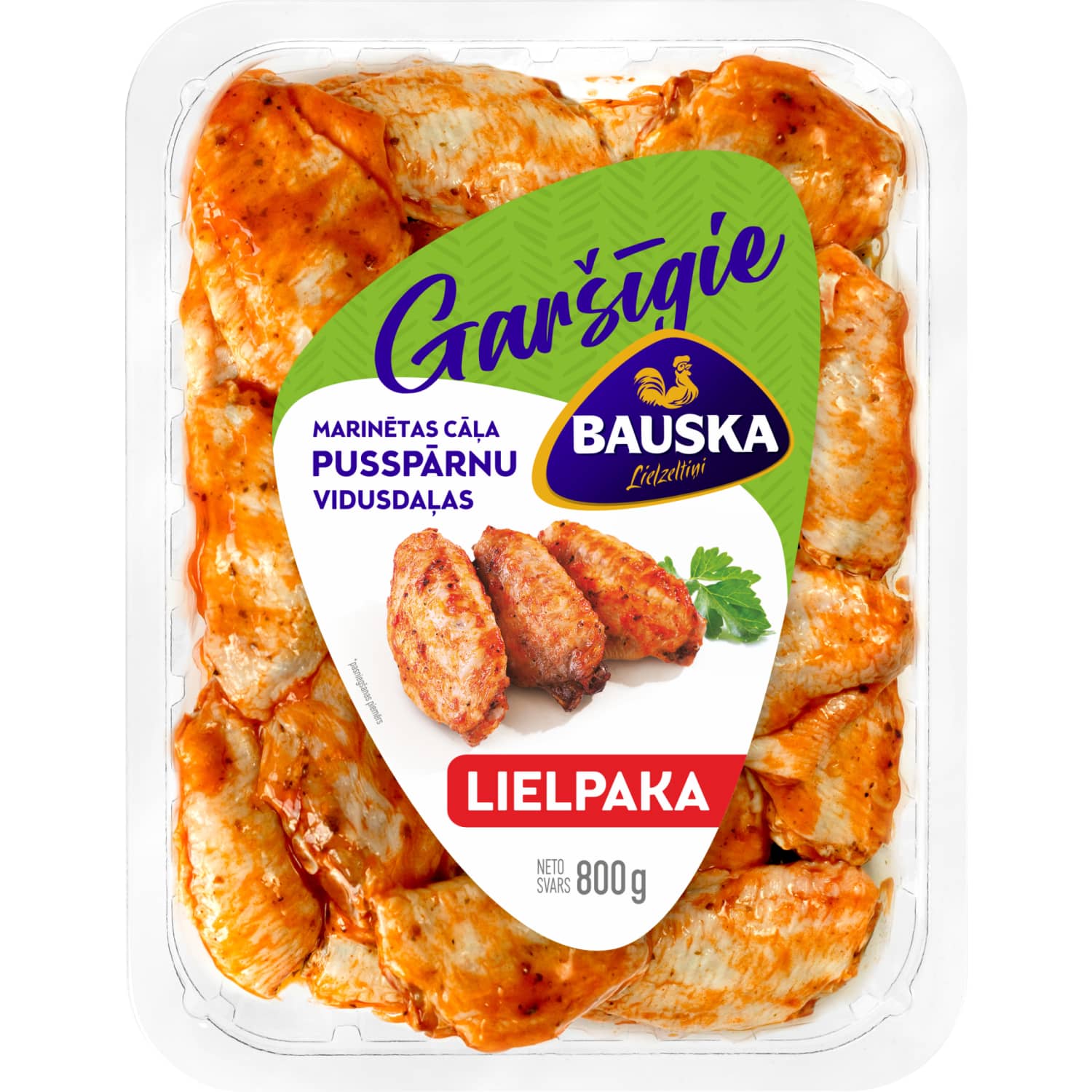Cāļa pusspārni Bauska Garšīgie 800g