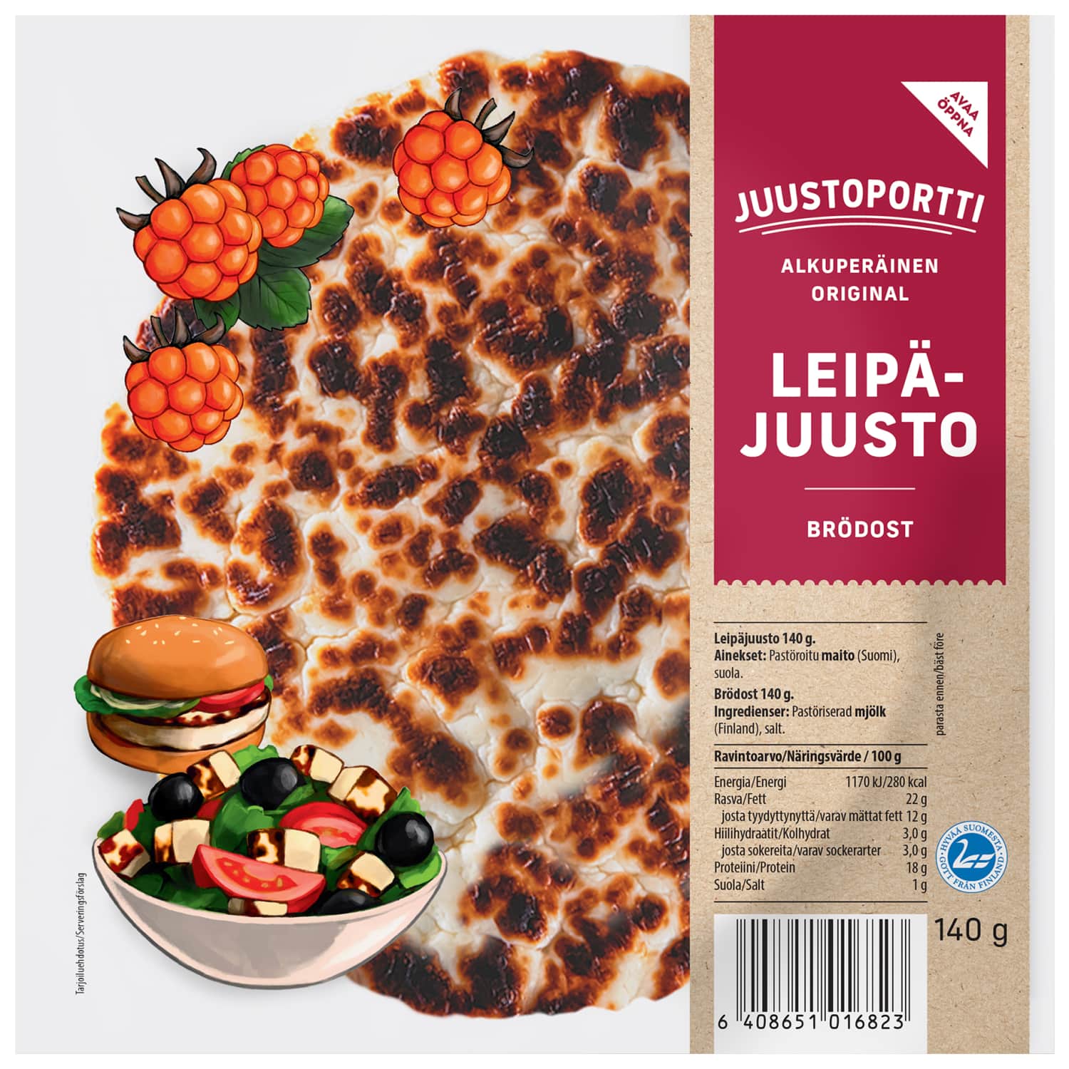 Juust Lapimaa Juustoportti  140g