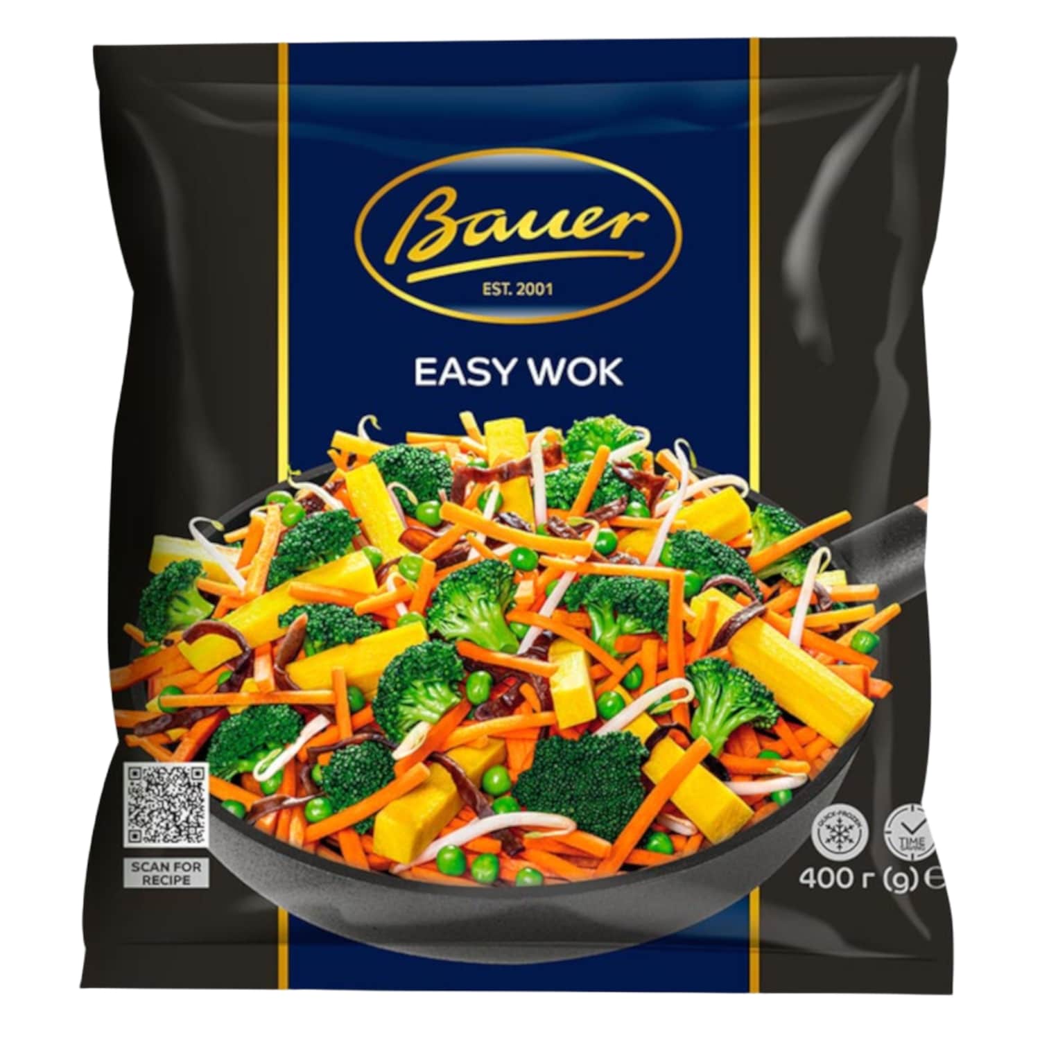 Koogivil.segu praad. Bauer Easy Wok 400g