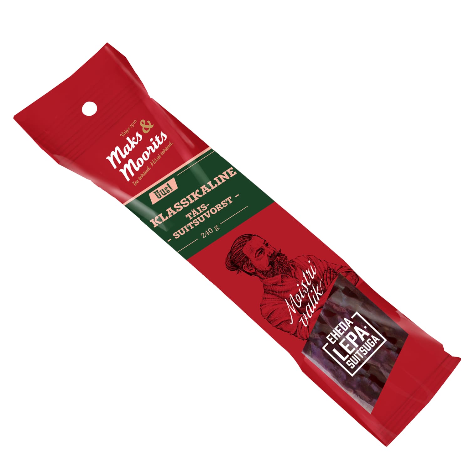 Täissuitsuvorst klassik. Maks&Moorits 240g