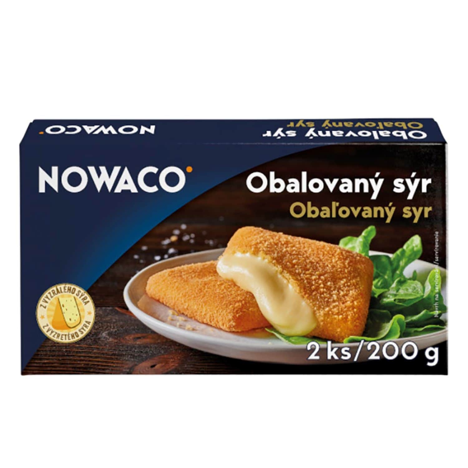 Juust paneeritud, sügavkülmutatud Nowaco 200g