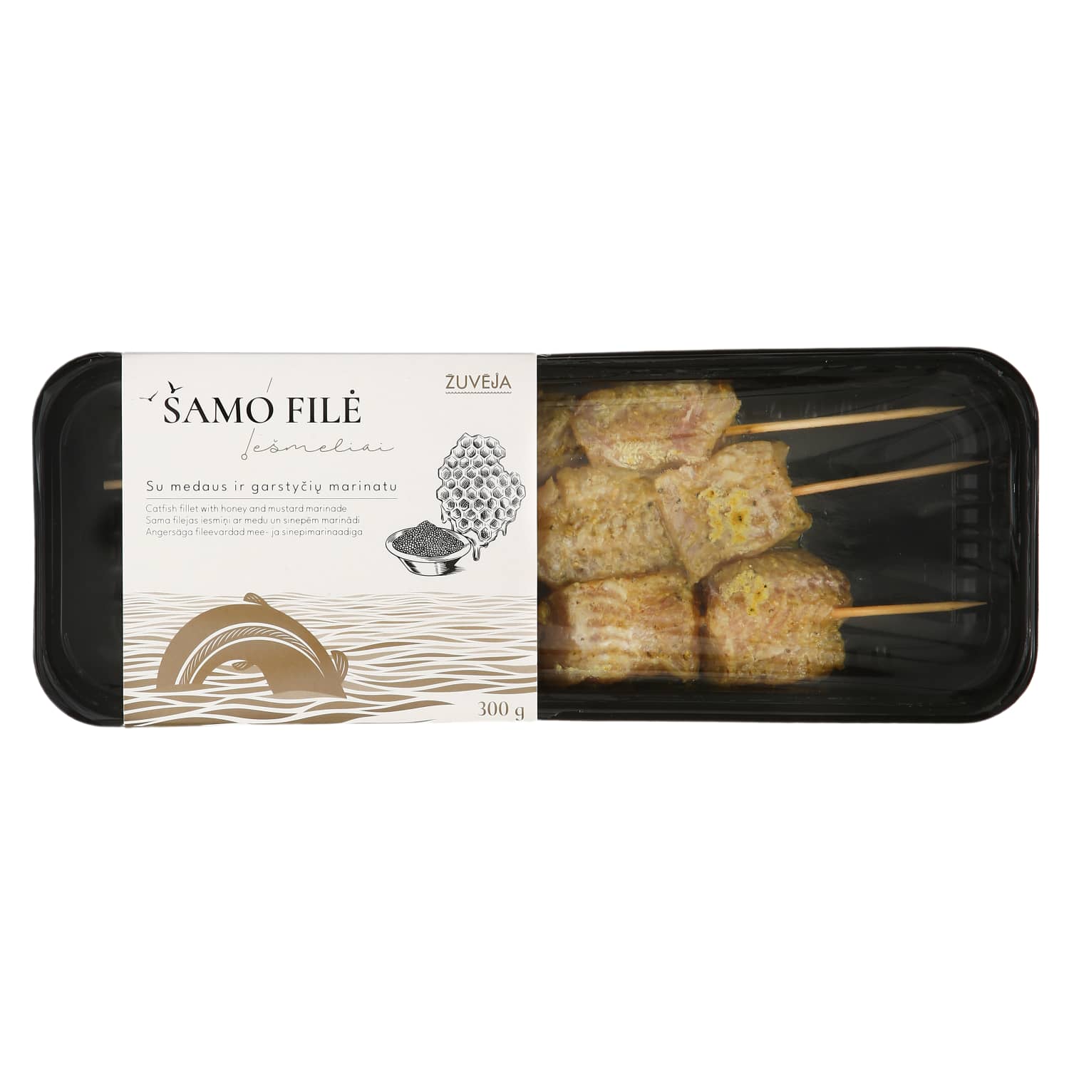 Šamo iešmeliai med. garst. mar. ŽUVĖJA, 300 g