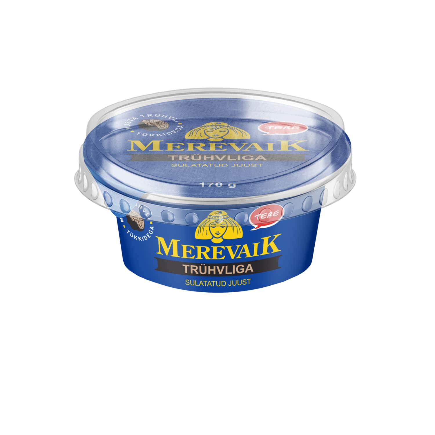 Sulatatud juust musta trühvliga Merevaik 170g