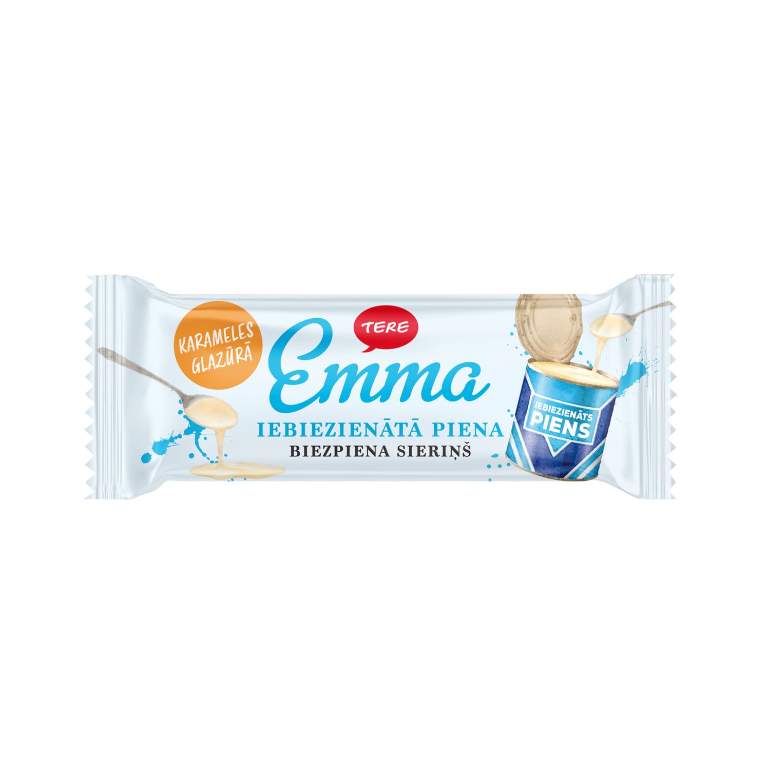 Biezpiena sieriņš Emma ar kondensēt.pienu 40g
