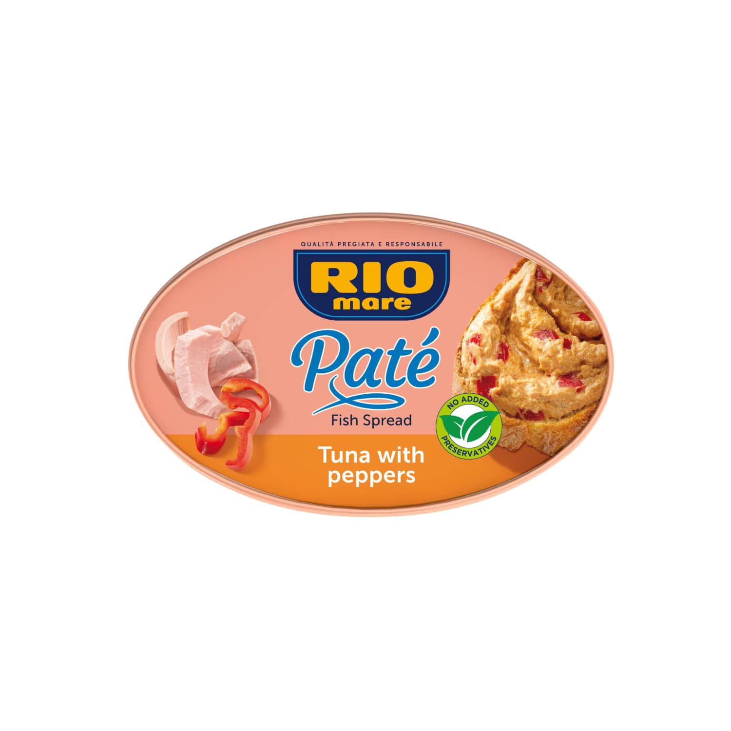 Tunča pastēte Rio Mare ar papriku 115g