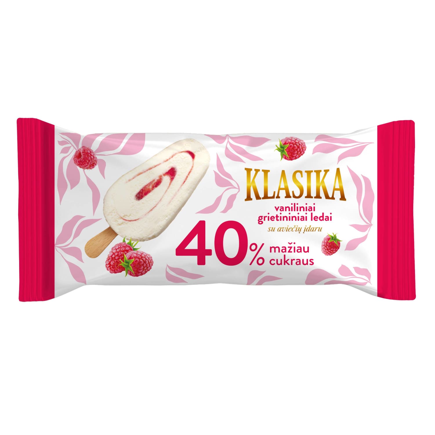 Ledai su aviečių įdaru KLASIKA, 100 ml