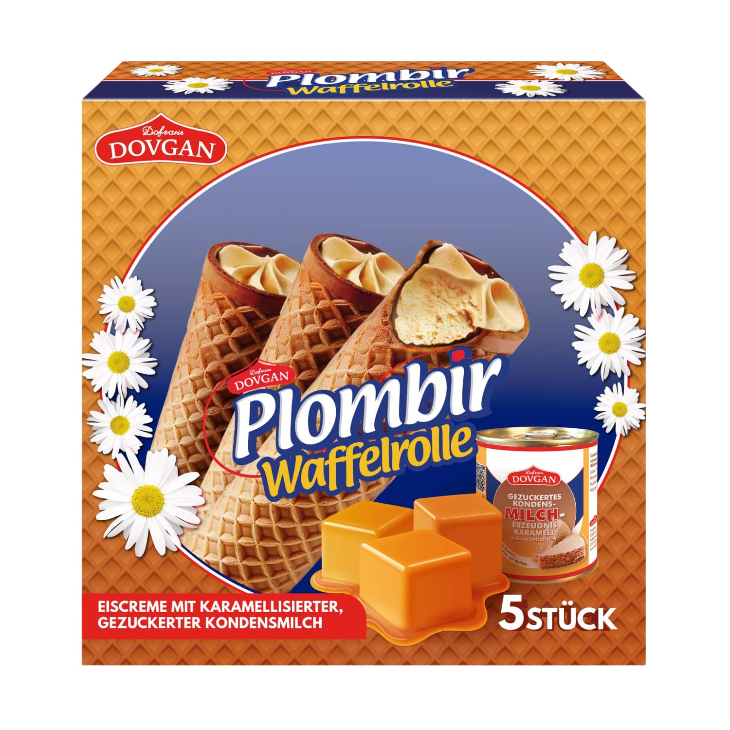 Sald. Plombir vafelē, ar iebiez. pienu 5x60g