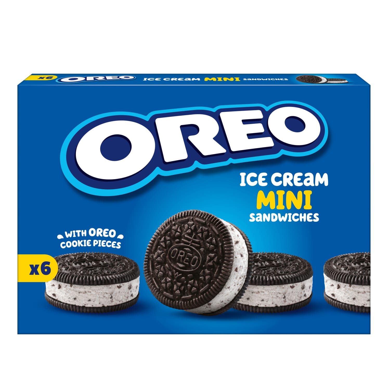 Saldējums Oreo Mini Sandwich vaniļas 6x55ml