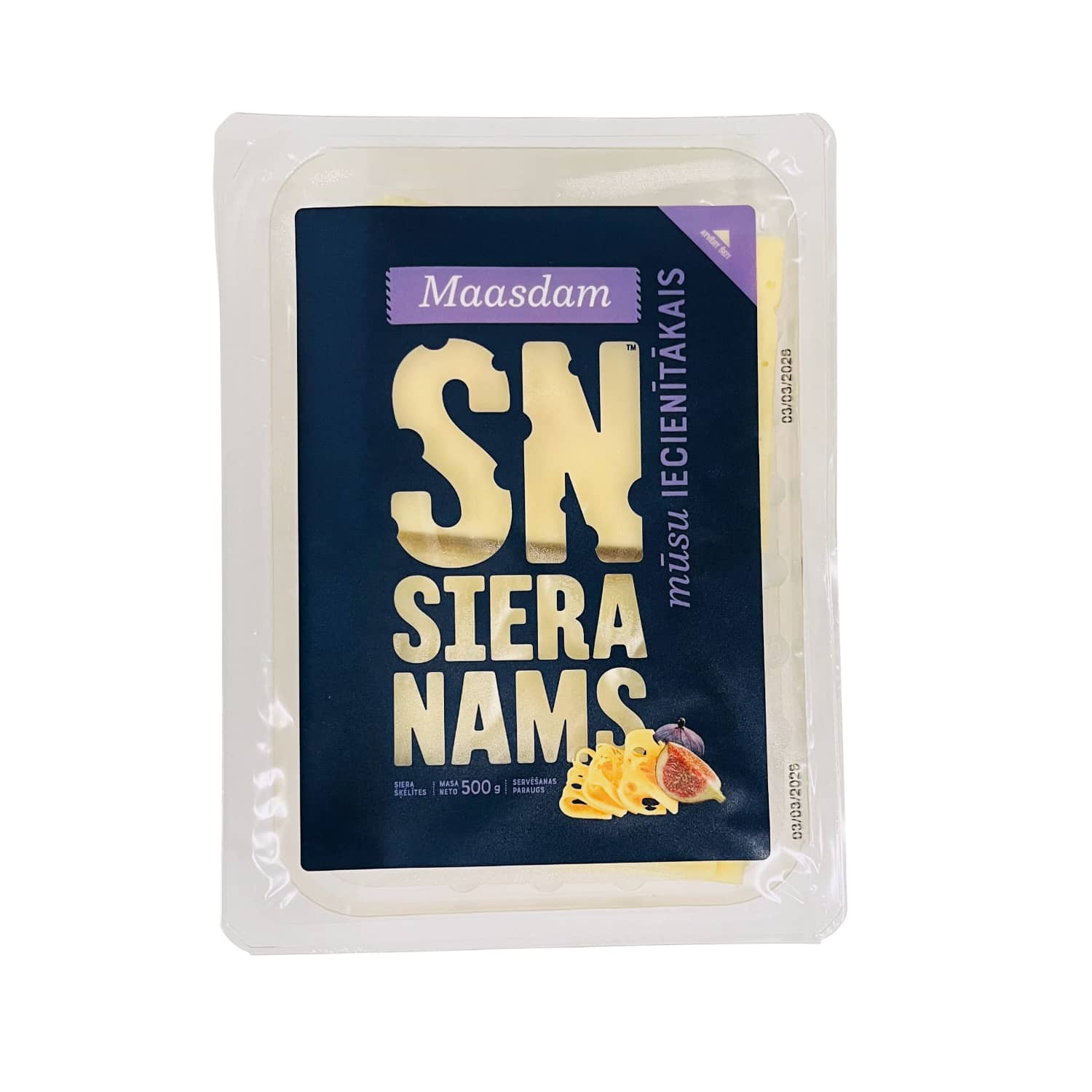 Siers Siera Nams Maasdam šķēlītes 500g