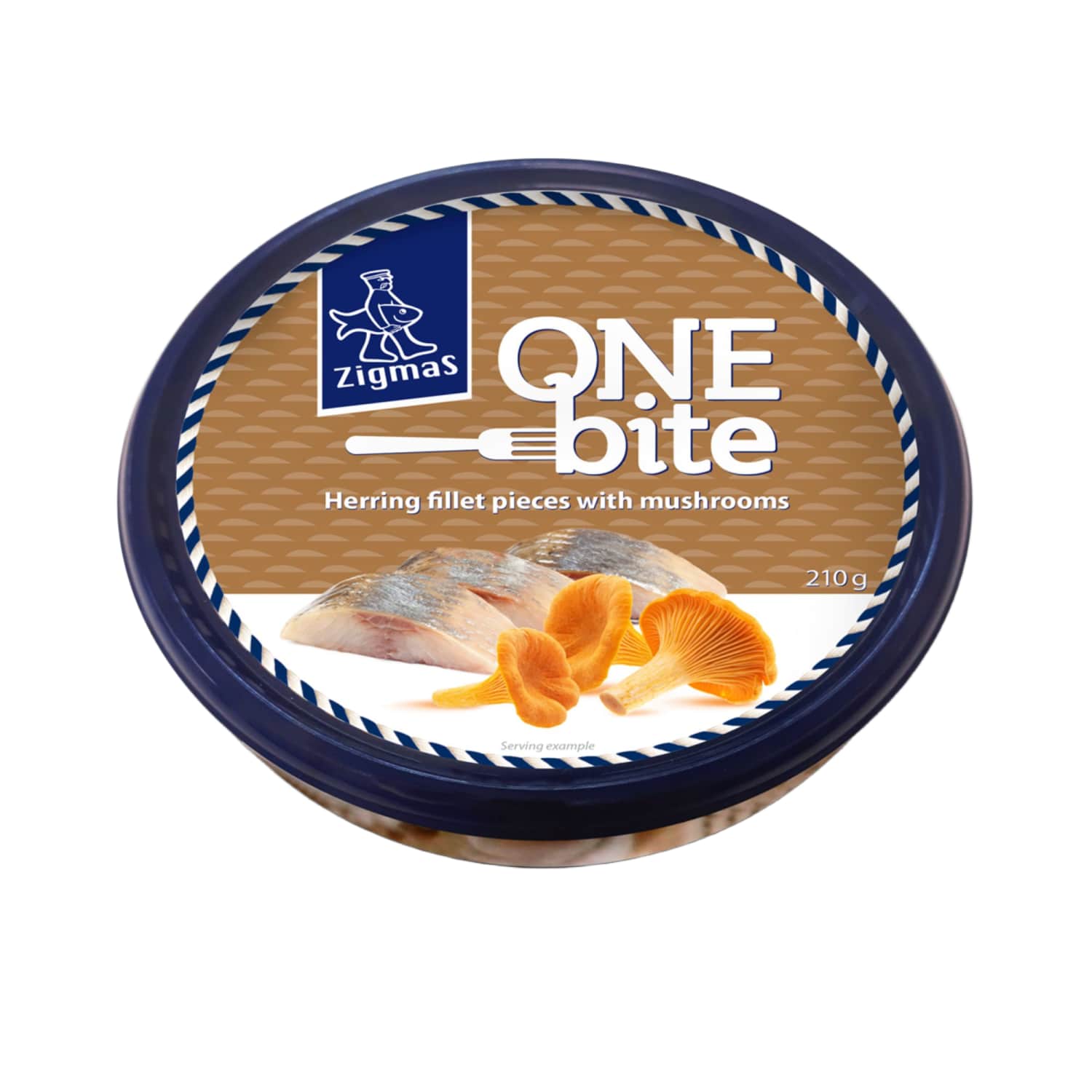 Sūd. atl. silkių filė su vov. ONE BITE, 210 g