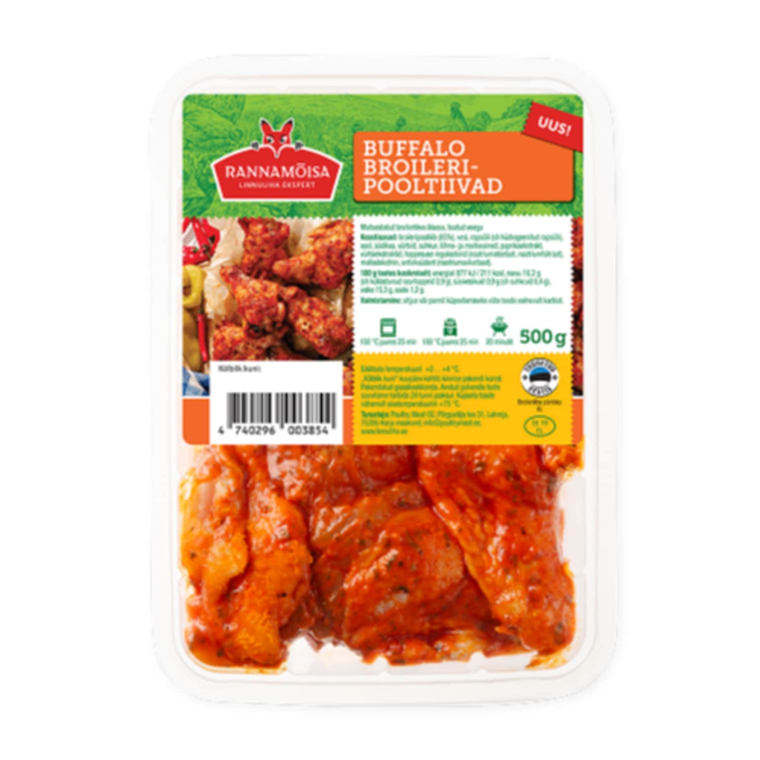 Broileripooltiivad Buffalo Rannamõisa 500g