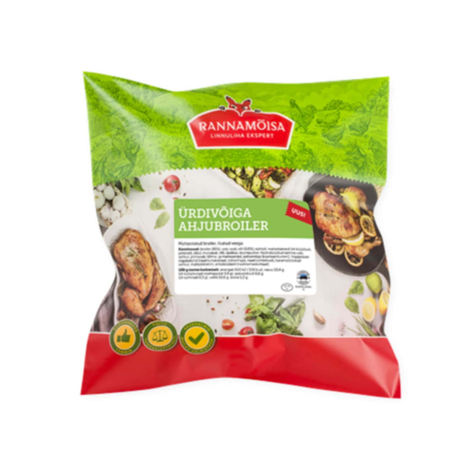 Ahjubroiler ürdivõiga Rannamõisa kg