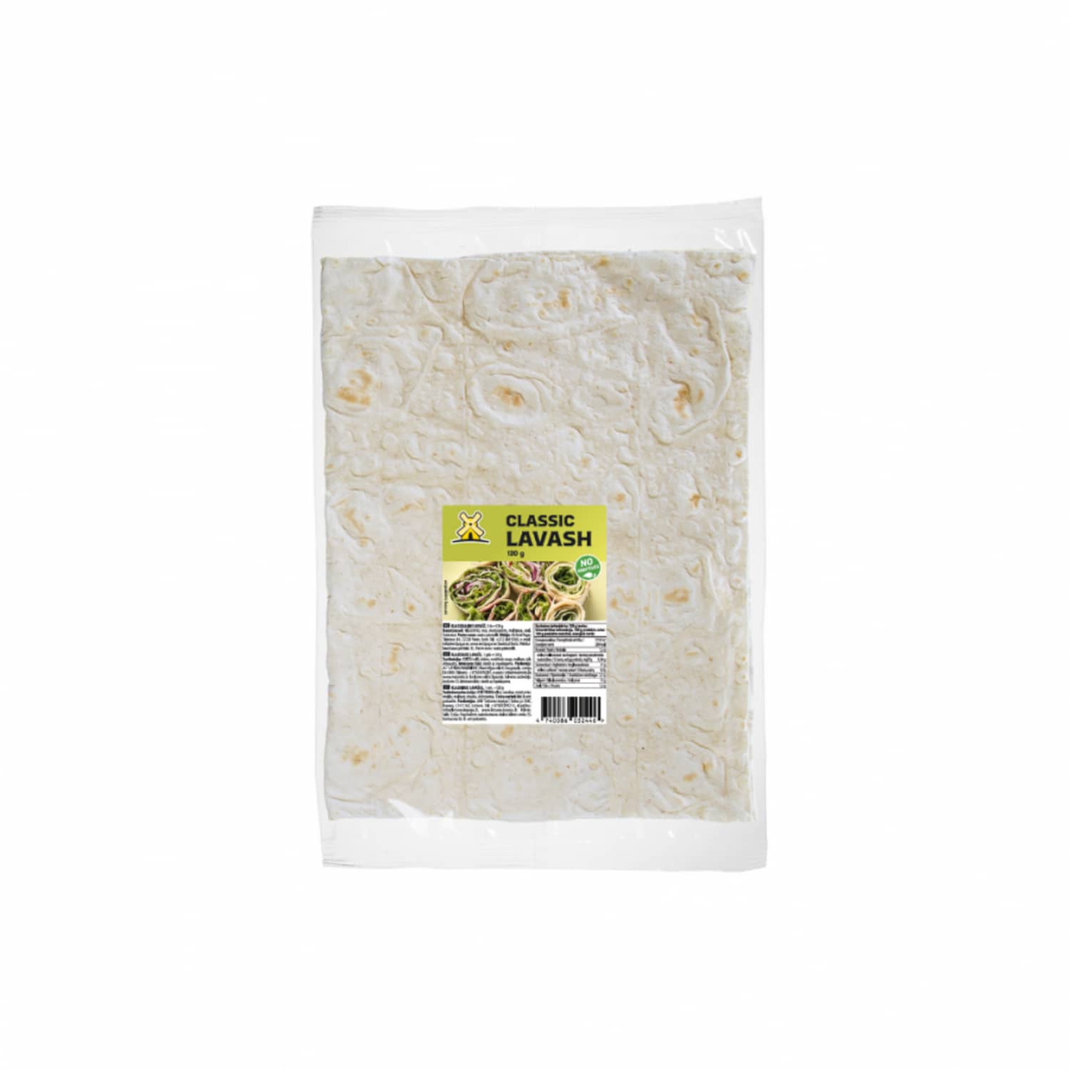 Lavašs Latvijas Maiznieks klasiskais 120g