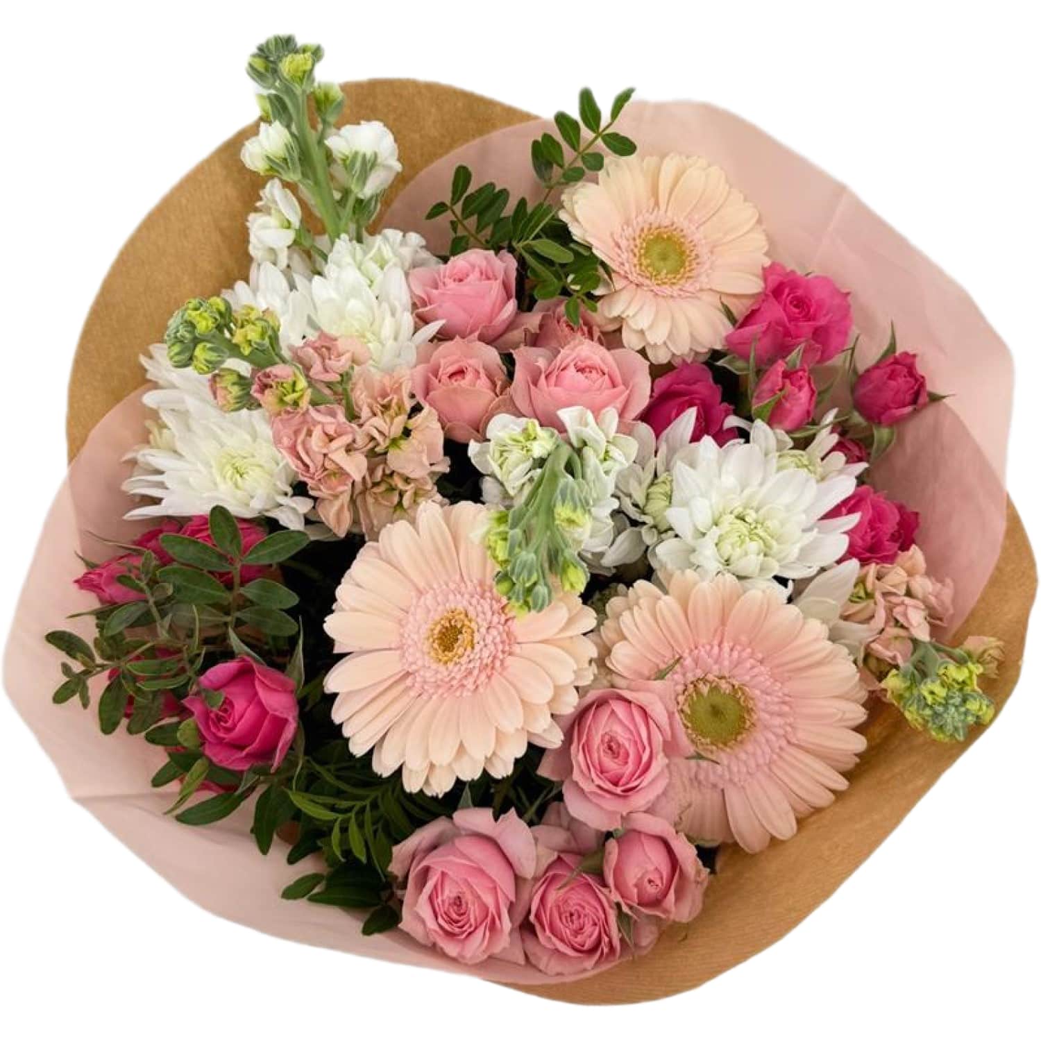 Ziedu pušķis 16 kāti 50cm