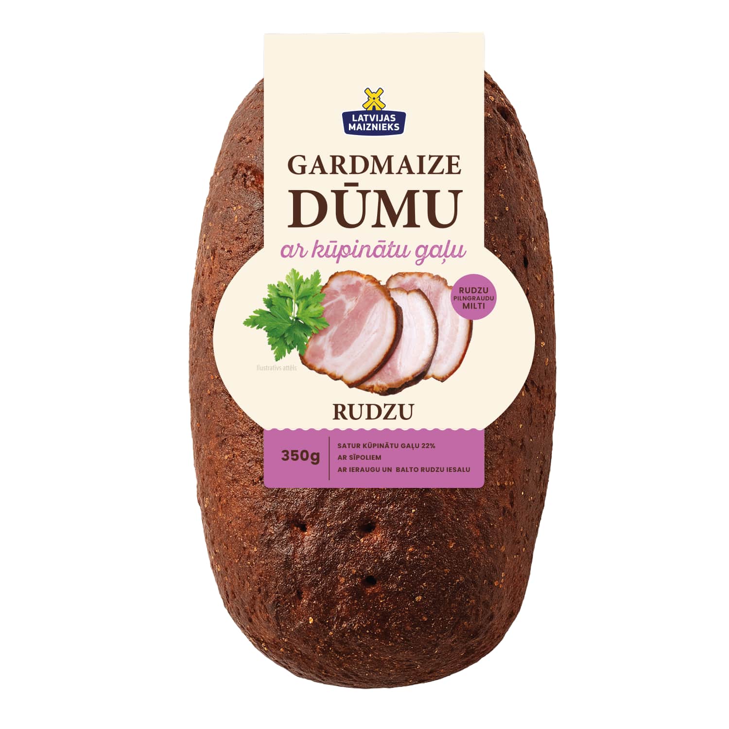 Gardmaize Dūmu ar kūpinātu gaļu 350g