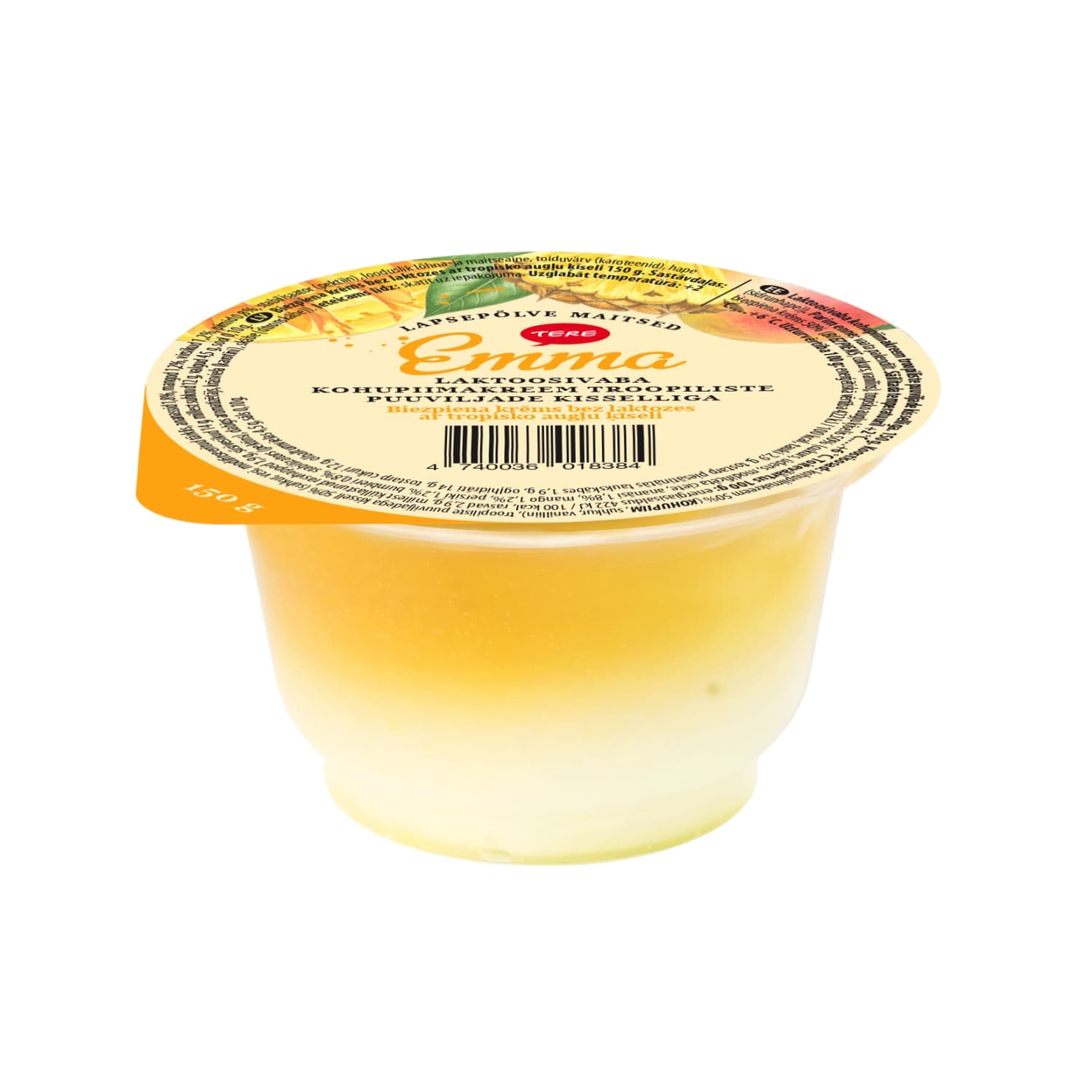 K.kreem troop. puuvilj. kisselliga Emma 150g