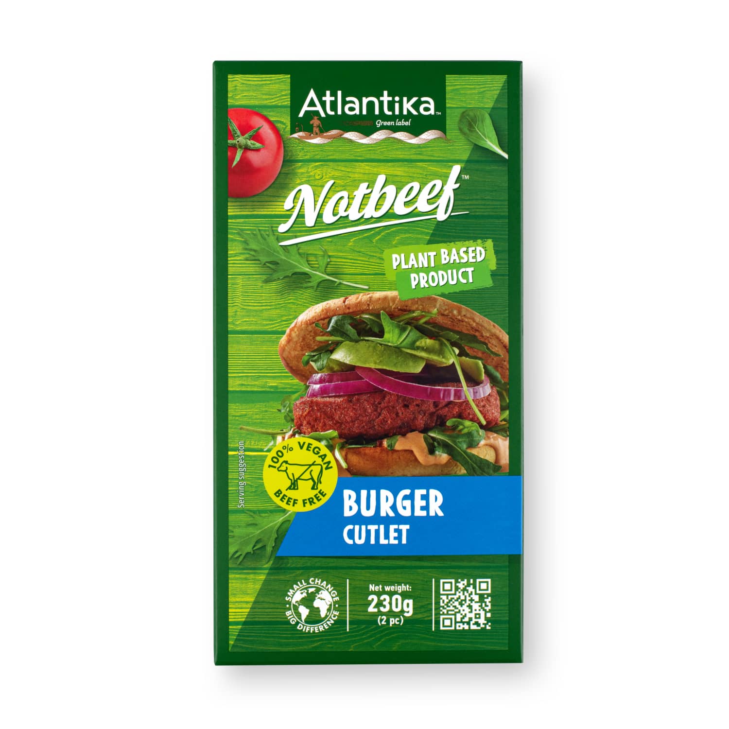 Taimne kotlet NotBurger Atlantika 230g