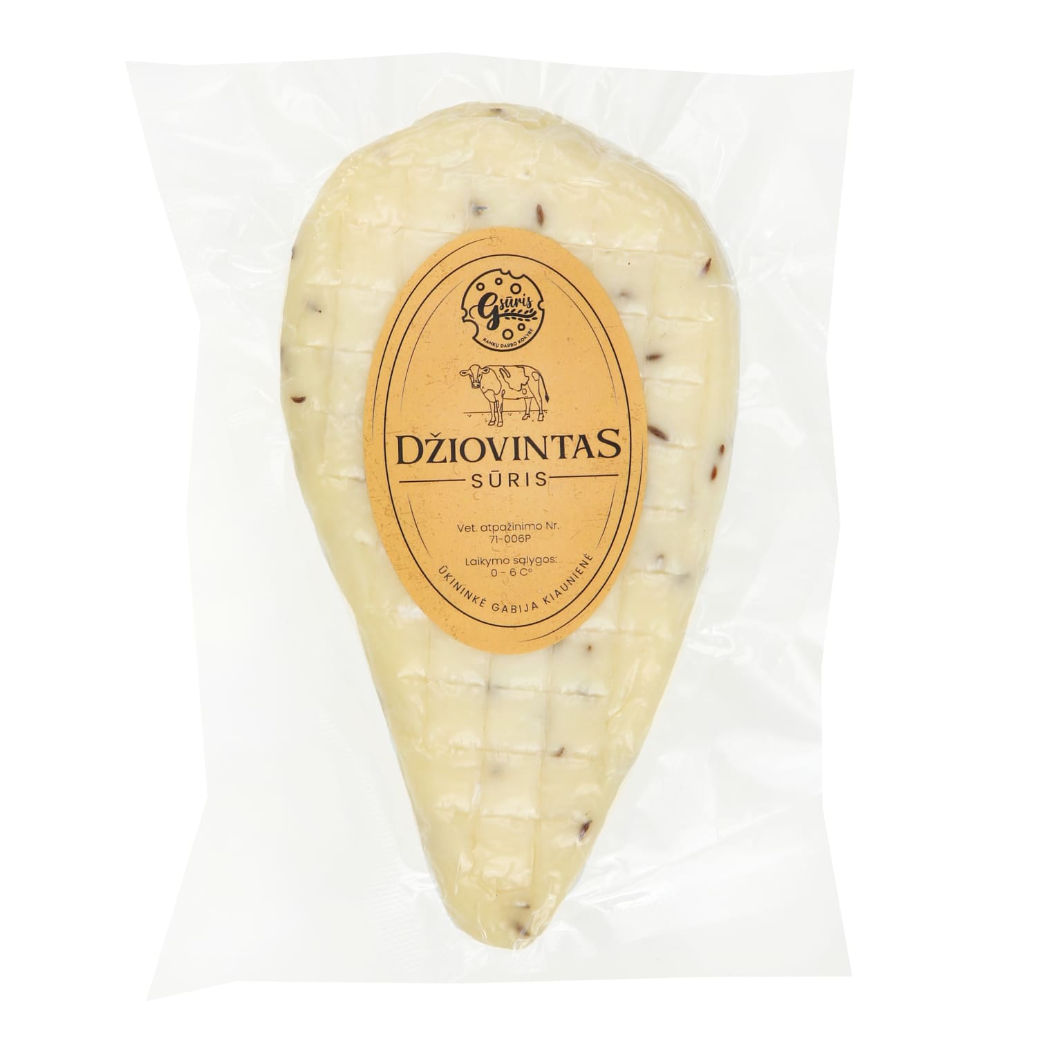Dž. saldaus pieno sūris su kmyn. GSŪRIS, 1 kg