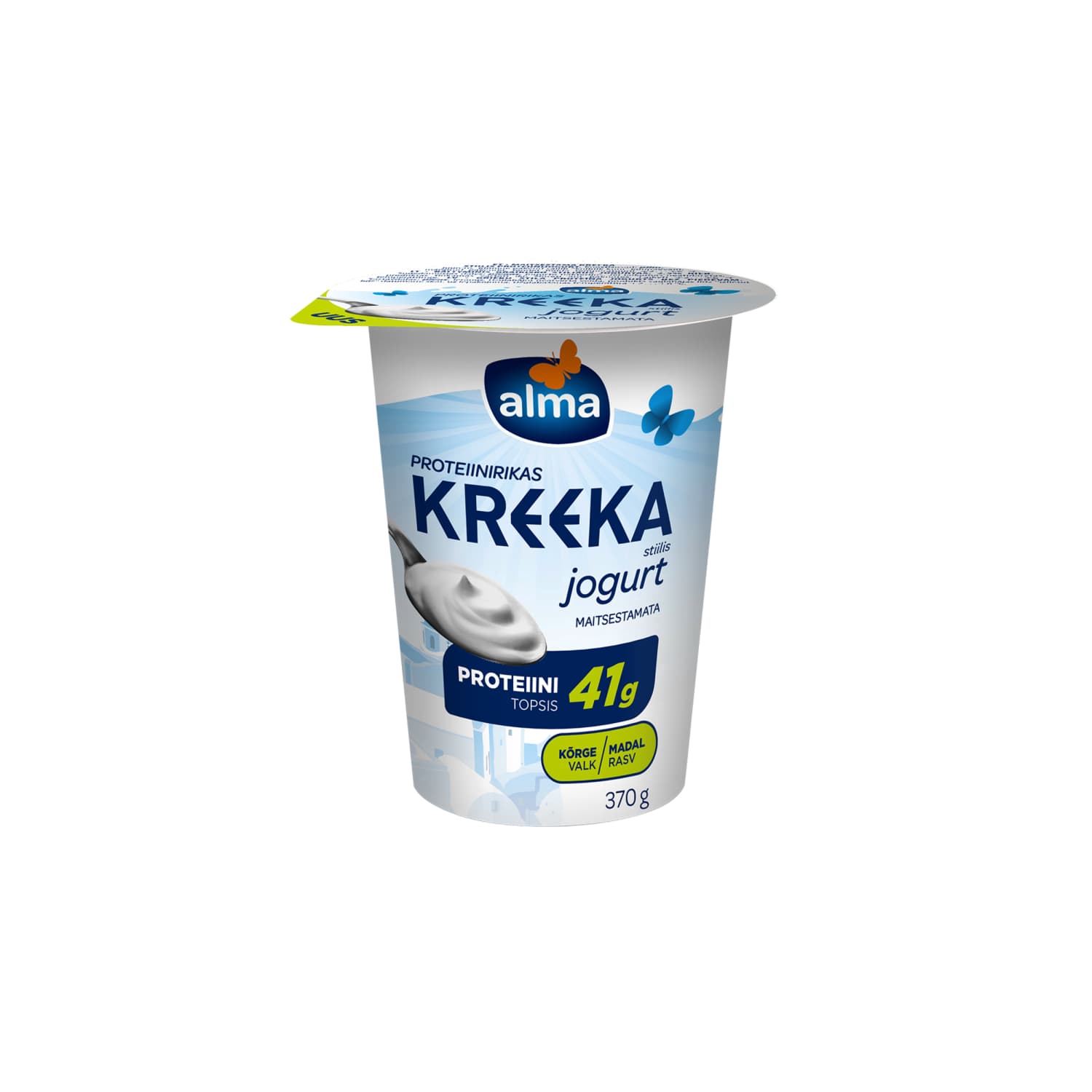 Proteiinijogurt kreeka m.-mata Alma 370g