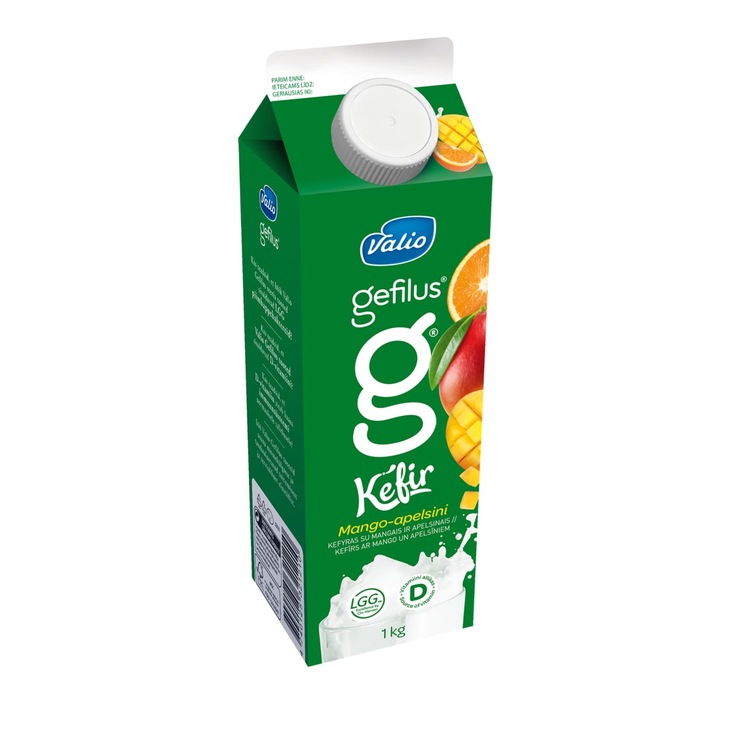 Keefir mango-apelsini Gefilus 1kg