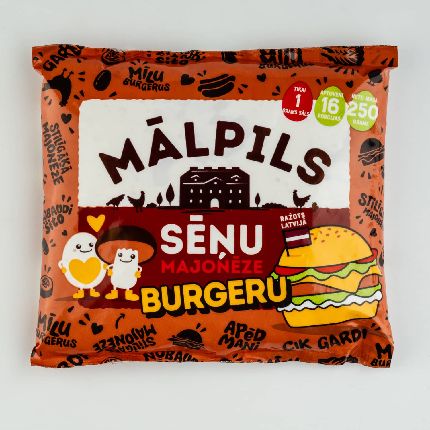 Sēņu majonēze Mālpils burgeru 250g