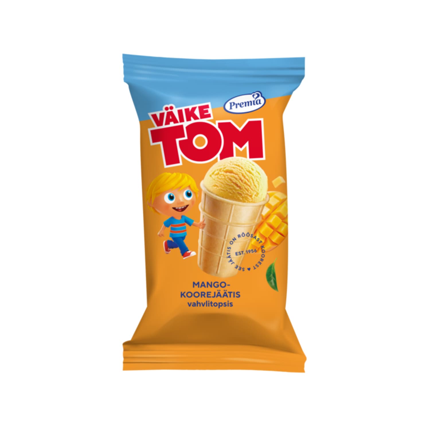 Mango-koorejäätis Väike Tom 65g/120ml