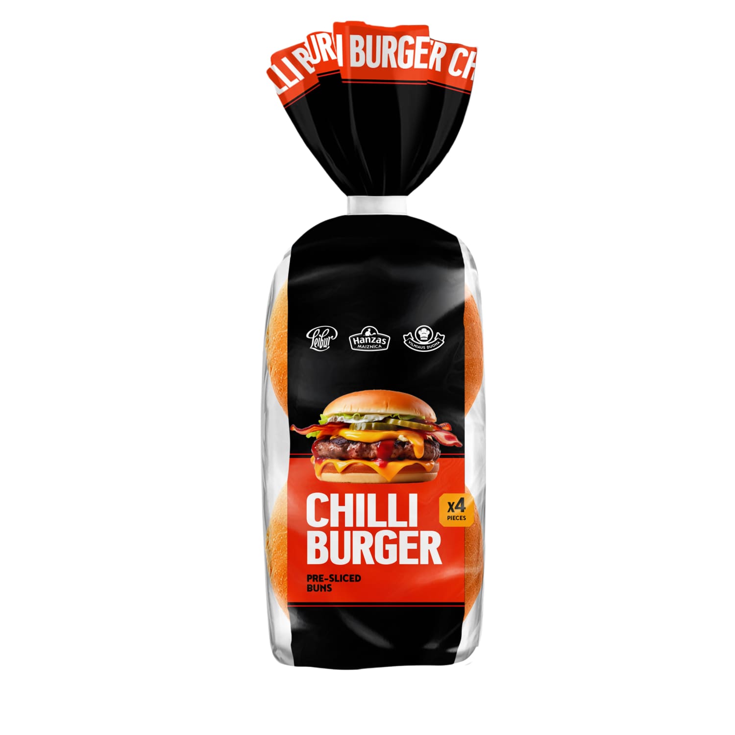 Burgerikukkel tšilliga Leibur 320g