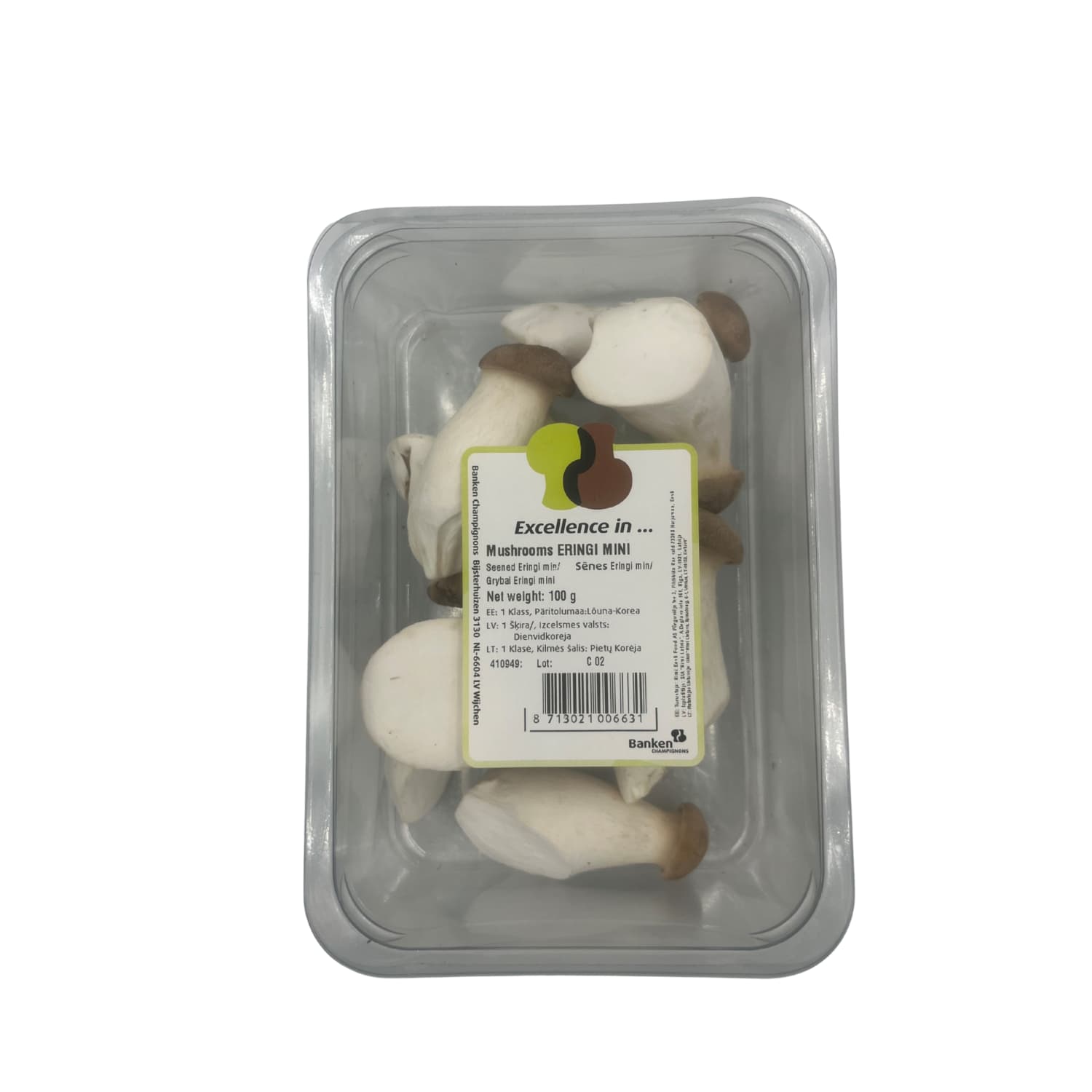 Sēnes ERINGI MINI, 100 g