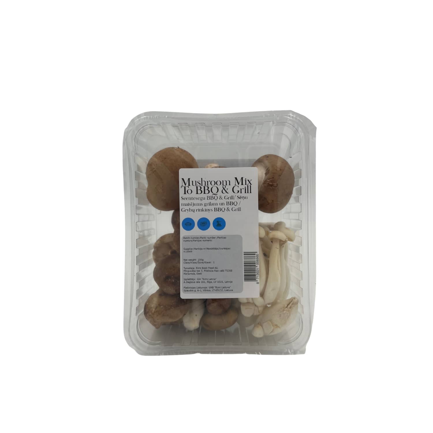 Sēņu maisījums BBQ&GRILL, 200 g