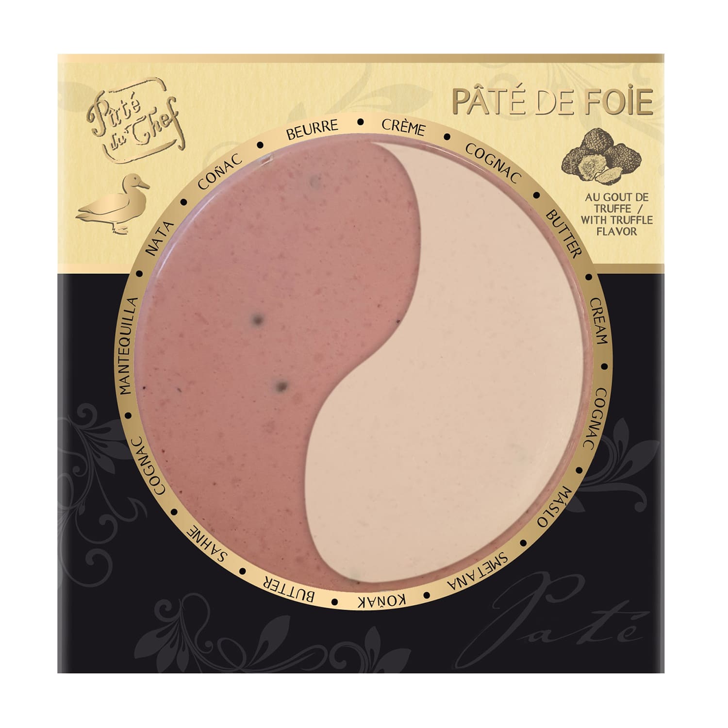 Pastēte Pate Du Chef pīļu aknu ar trif. 80g