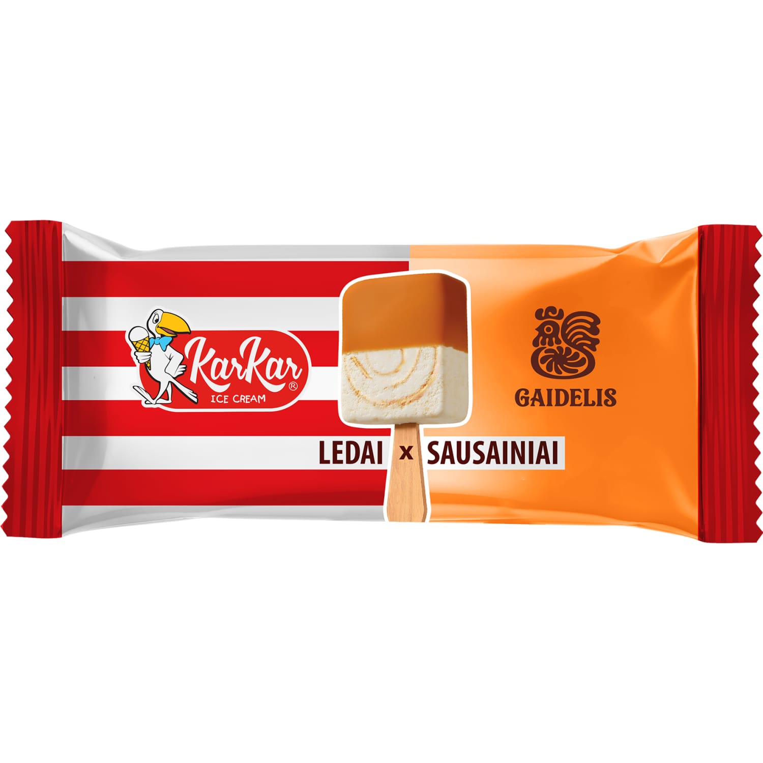 Valg. ledai KAR KAR GAIDELIS, 52 g / 70 ml